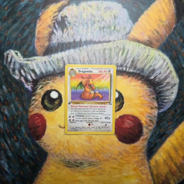 Pokémon Card - Dragonite Fossil First Edition - WOTC