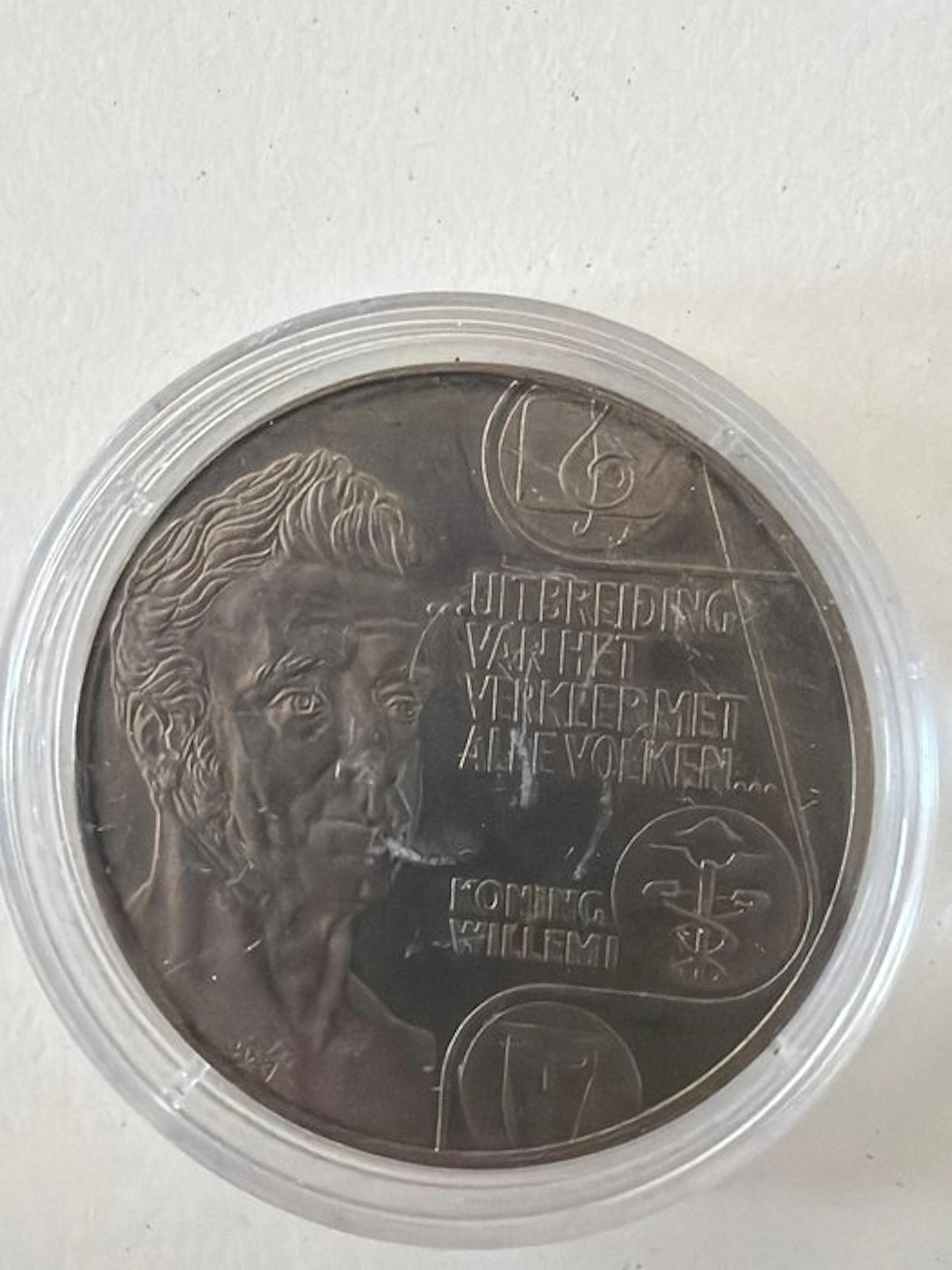 Austria. 5 ECU 1992 König Willem - 22g (No reserve price)