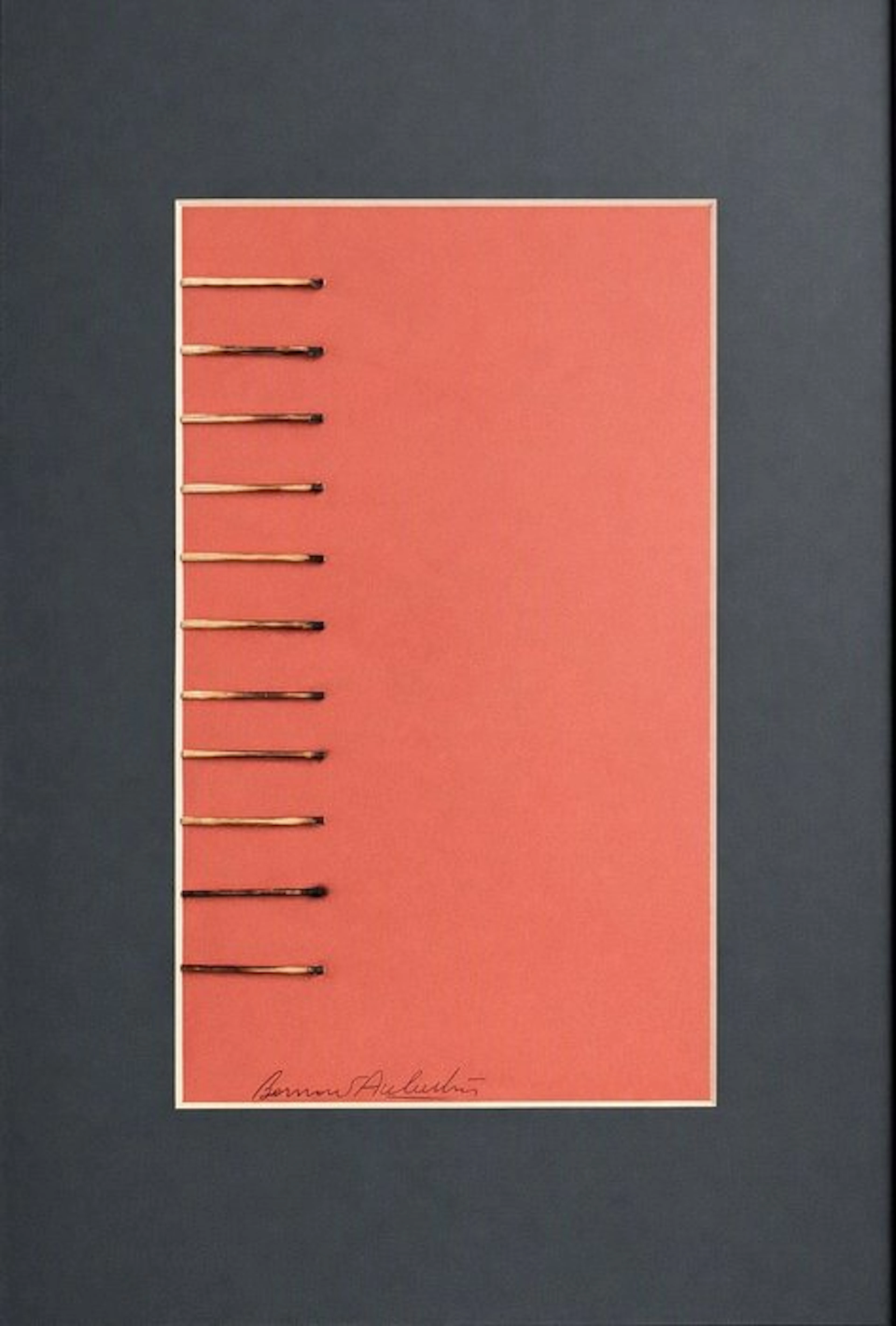 Bernard Aubertin (1934-2015) - Dessin de feu