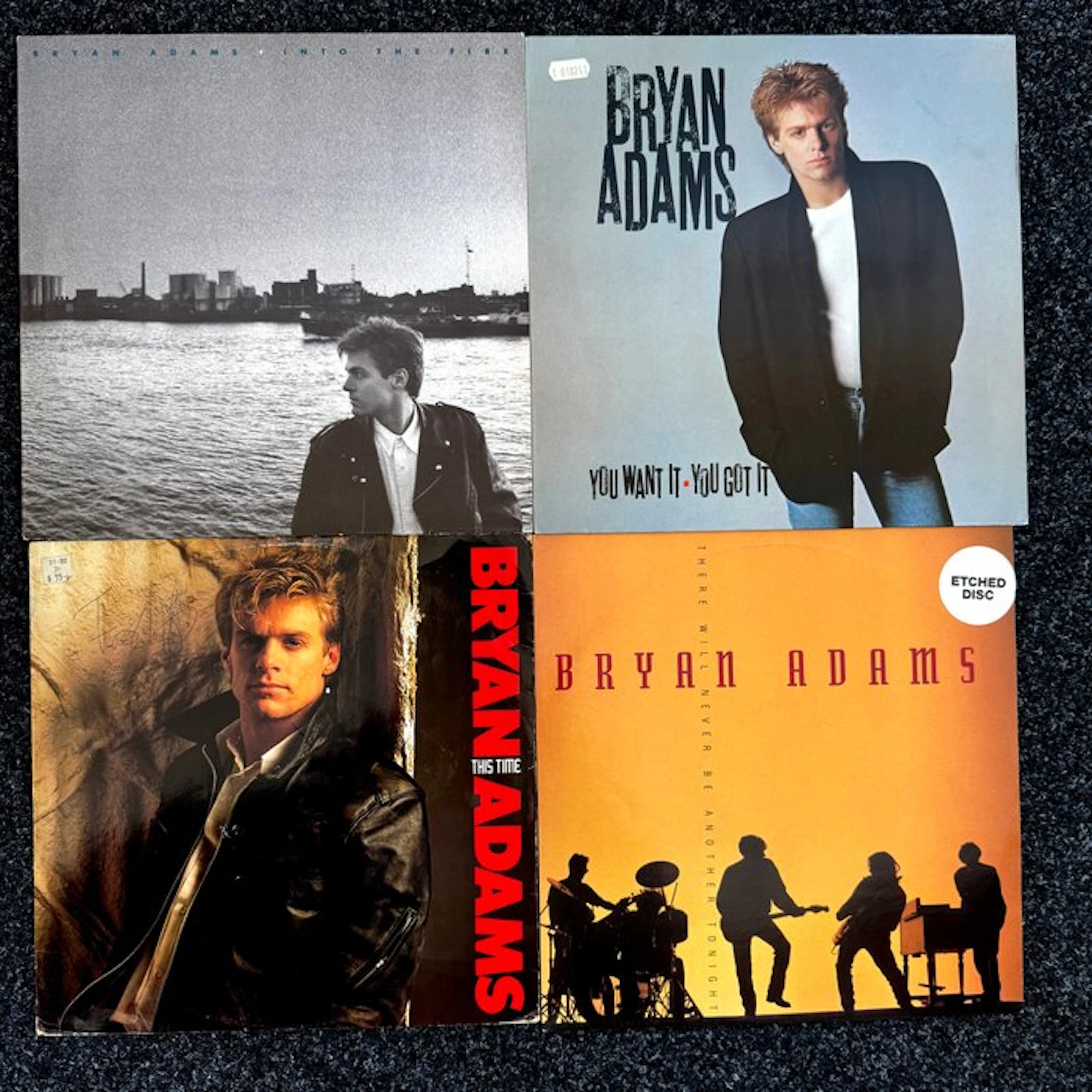 Bryan Adams - 4 great records - Multiple titles - LP...