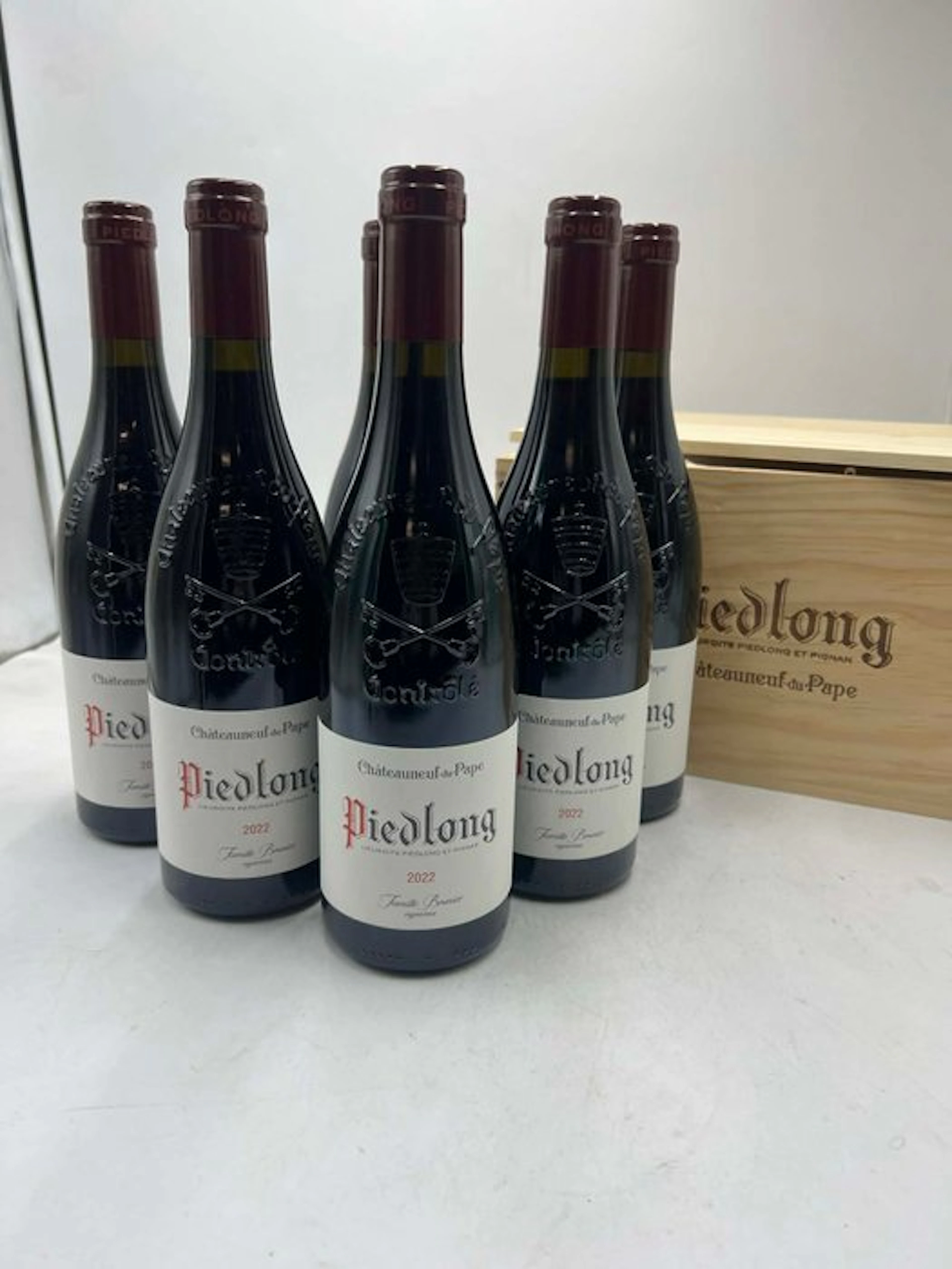 2022 Famille Brunier Piedlong - Châteauneuf-du-Pape - 6 Bottles (0.75L)