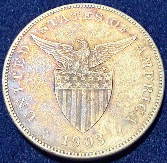 Philippines. 1 Peso 1903-S (No reserve price)