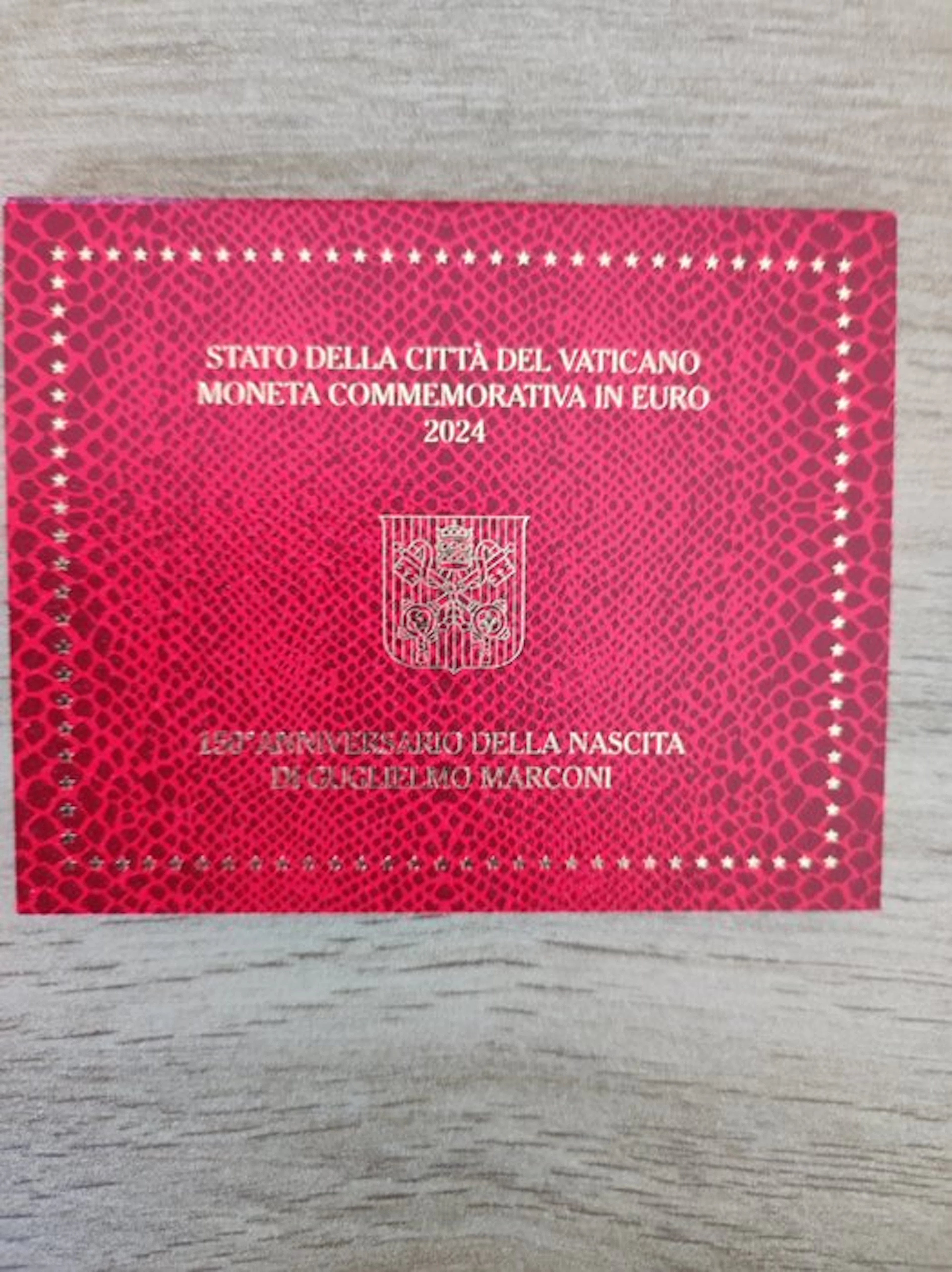 Vatican. 2 Euro 2024 "Guglielmo Marconi" (No reserve price)