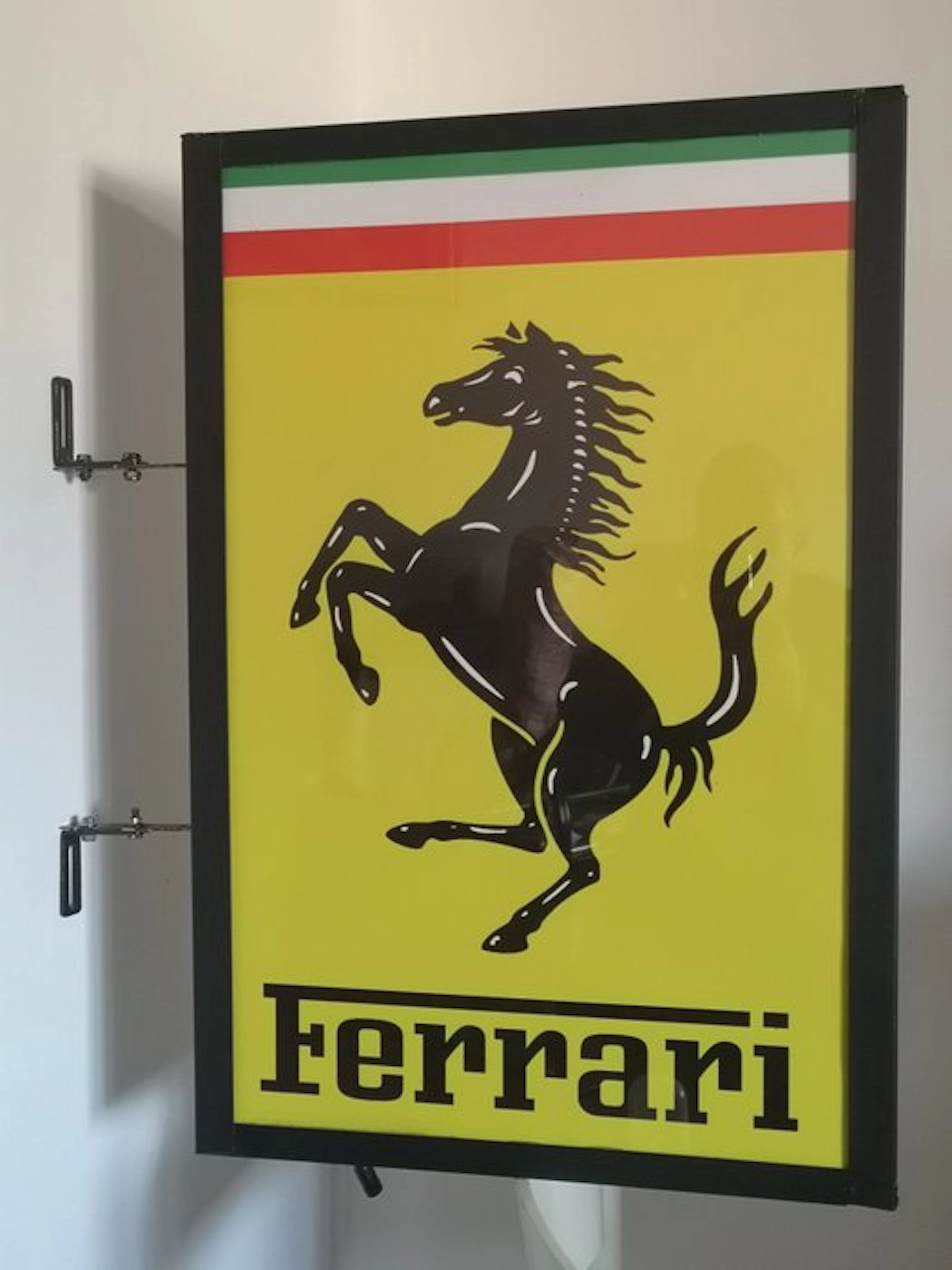 FERRARI - Lighted sign - DOUBLE-FACADE LED