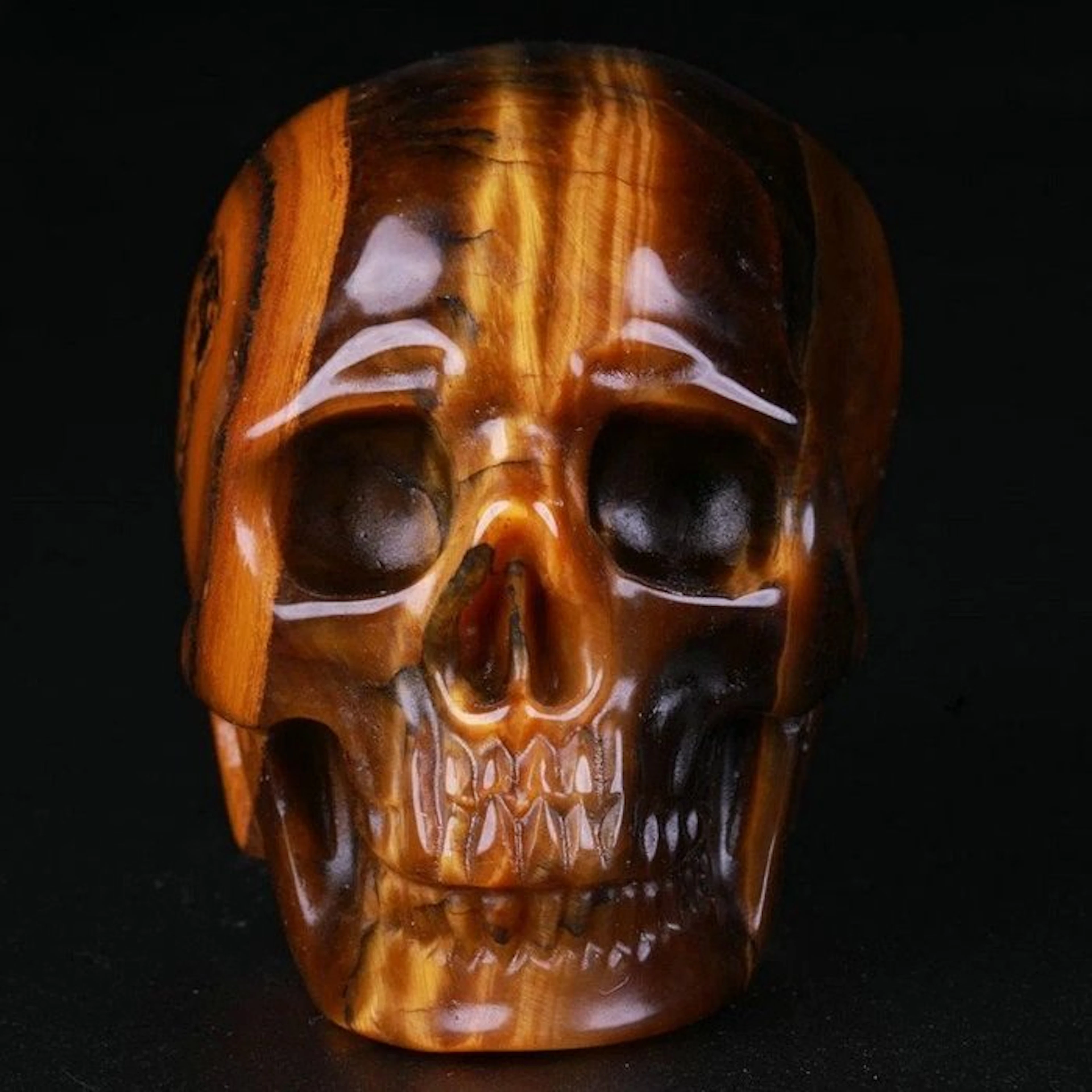 96 g Tiger Iron Eye – golden hue