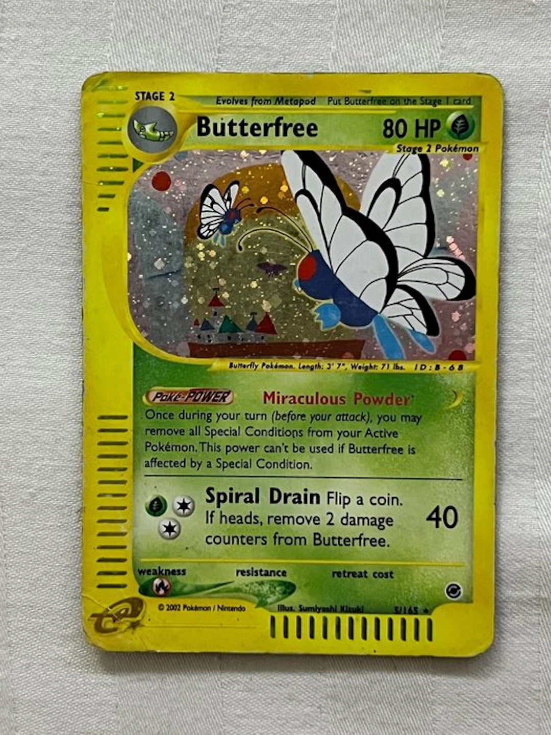 Pokémon - 1 Card - Butterfree 5/145 Foil - WOTC