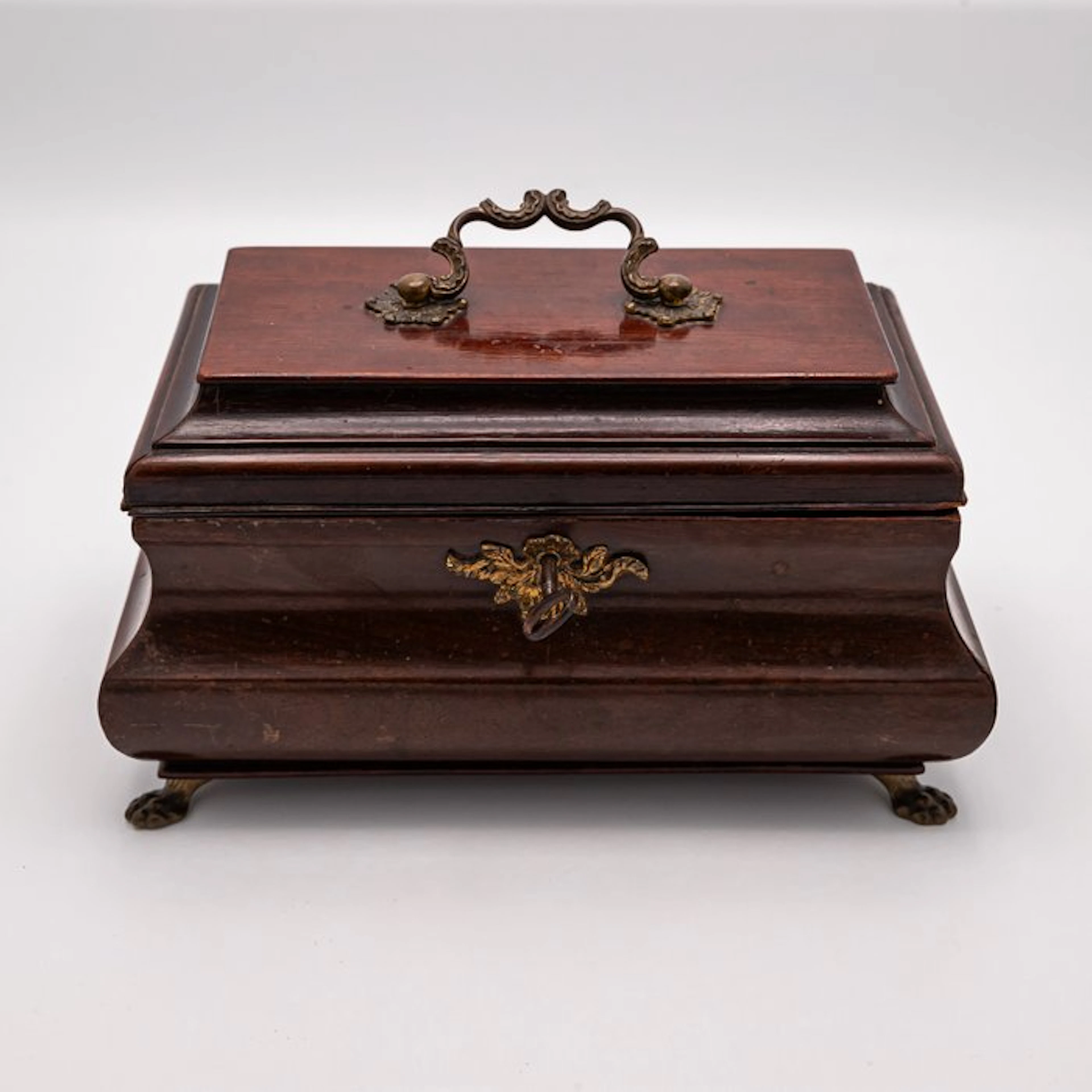 Tea caddy/ box - Mahogany
