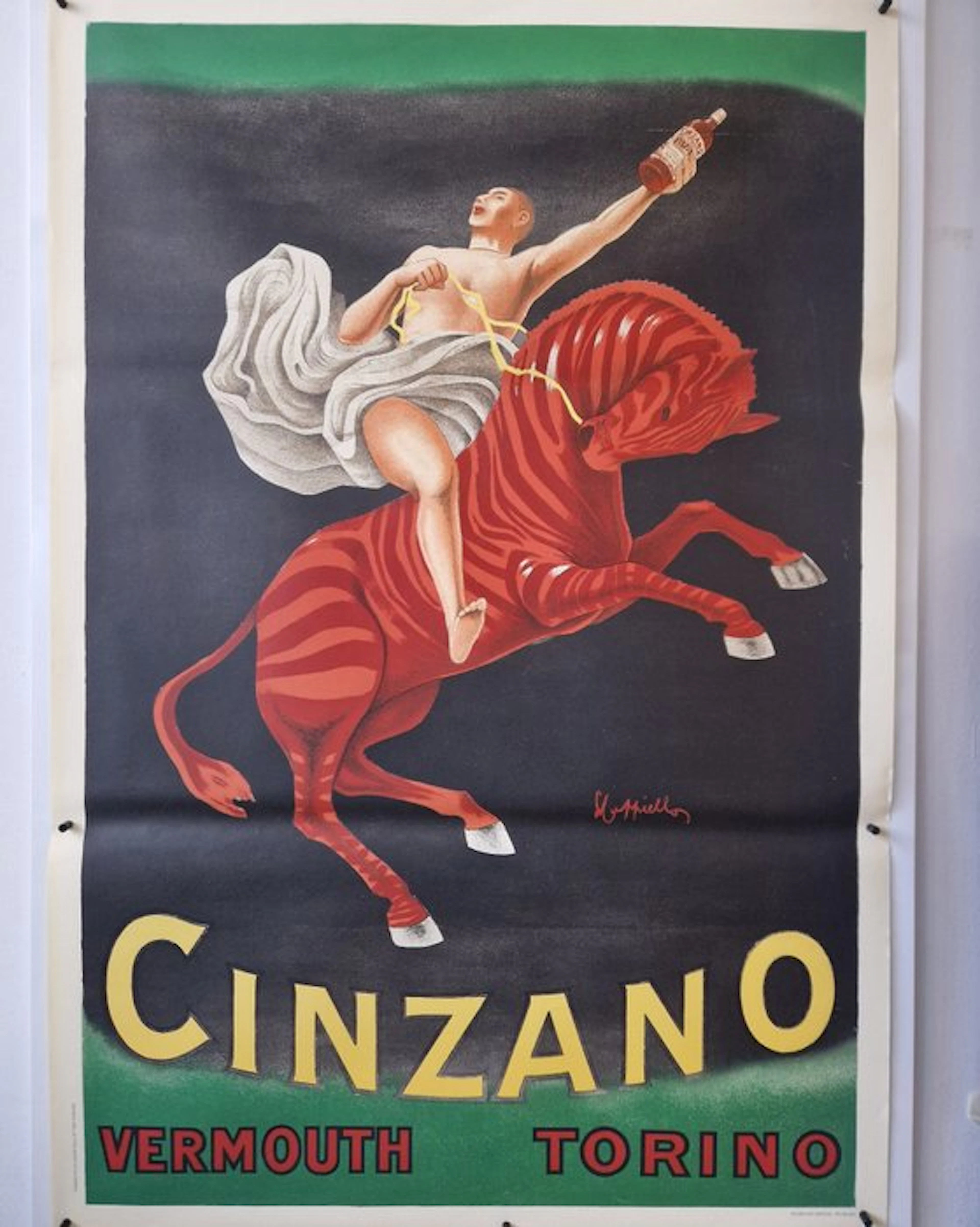 Leonetto Cappiello - Cinzano Vermouth Torino - 1950s