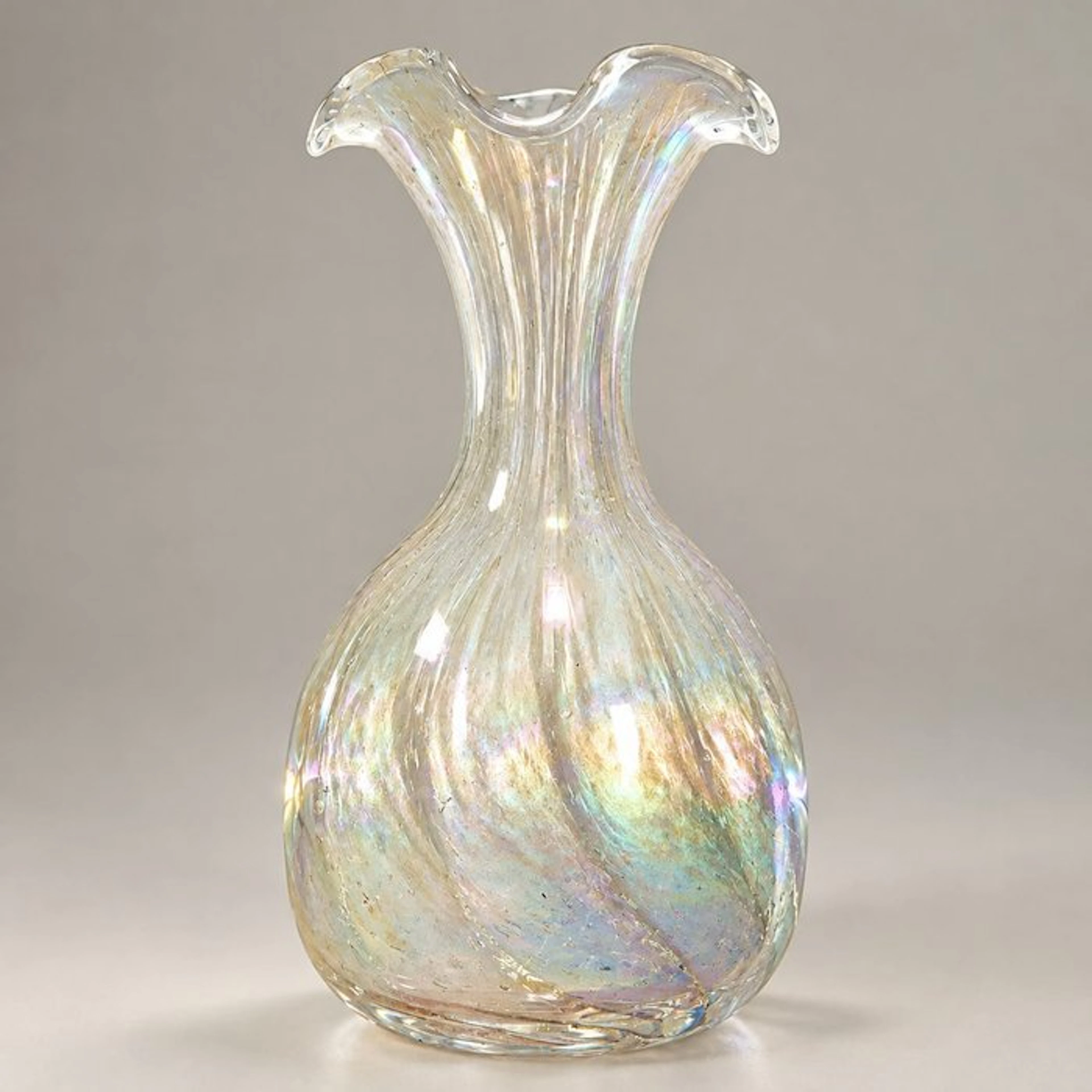 Vetro artistico. - Vase - Glass - 21cm.