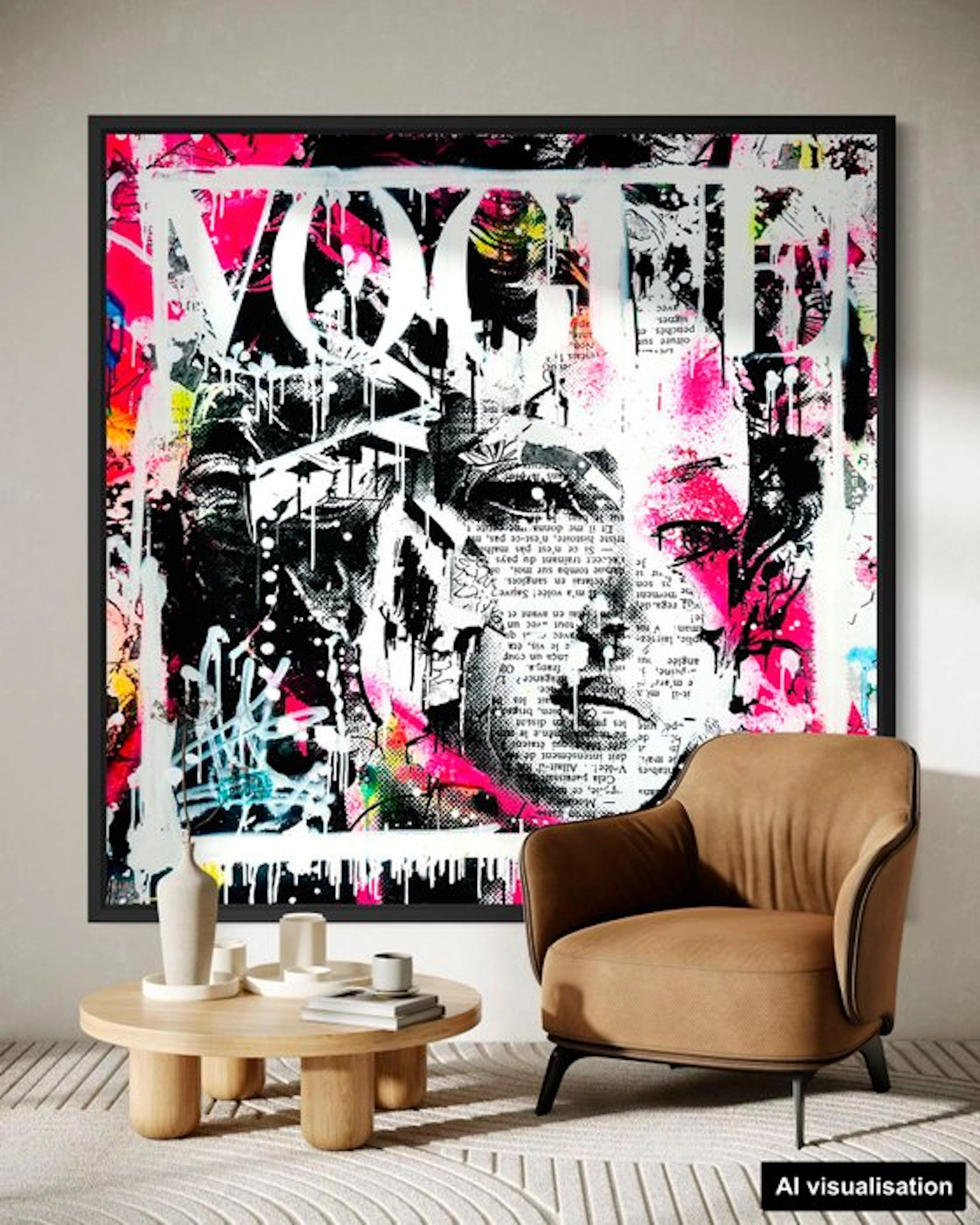 Mikko - Madame Patchwork In Frame - XL [Unq 1/1]