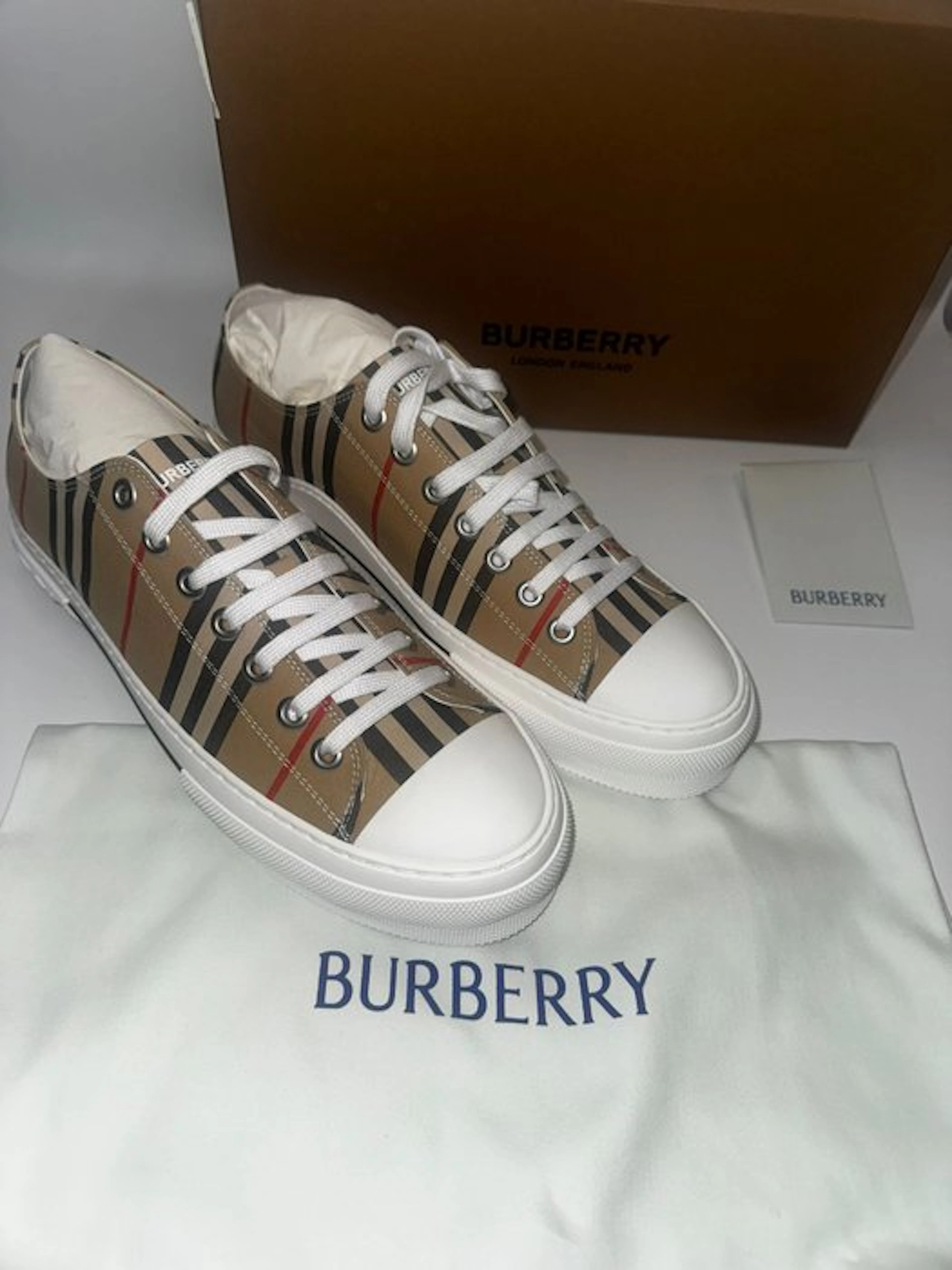 Burberry - Vintage Check - Sneakers - Size: EU 40 - New with tags