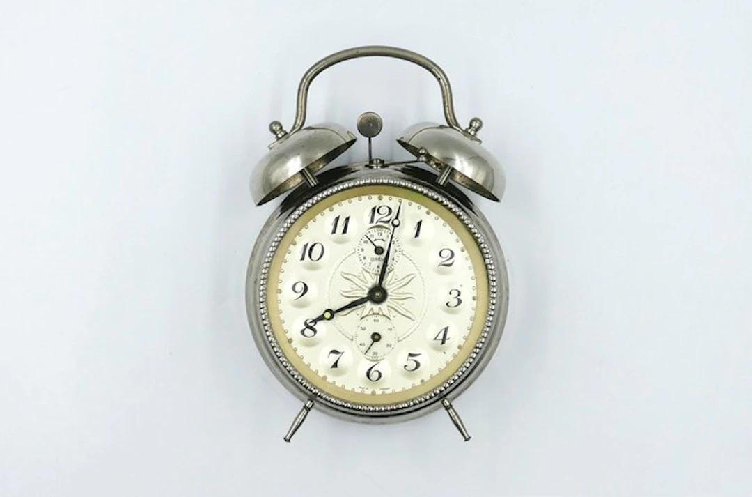 Clock - Wehrle - Metal - 1950-1960