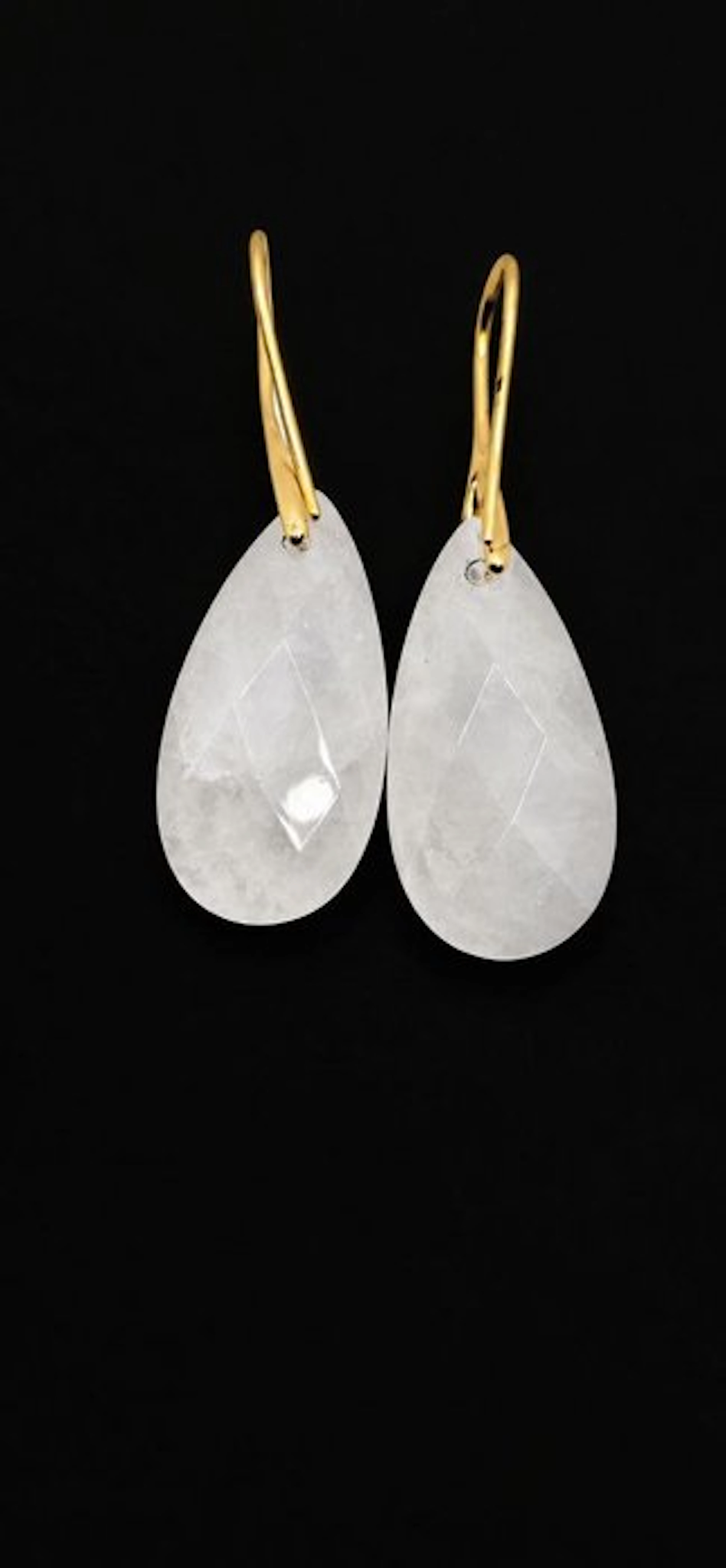 Exquisite Premium Natural Icelandic Quartz Earrings - Earrings