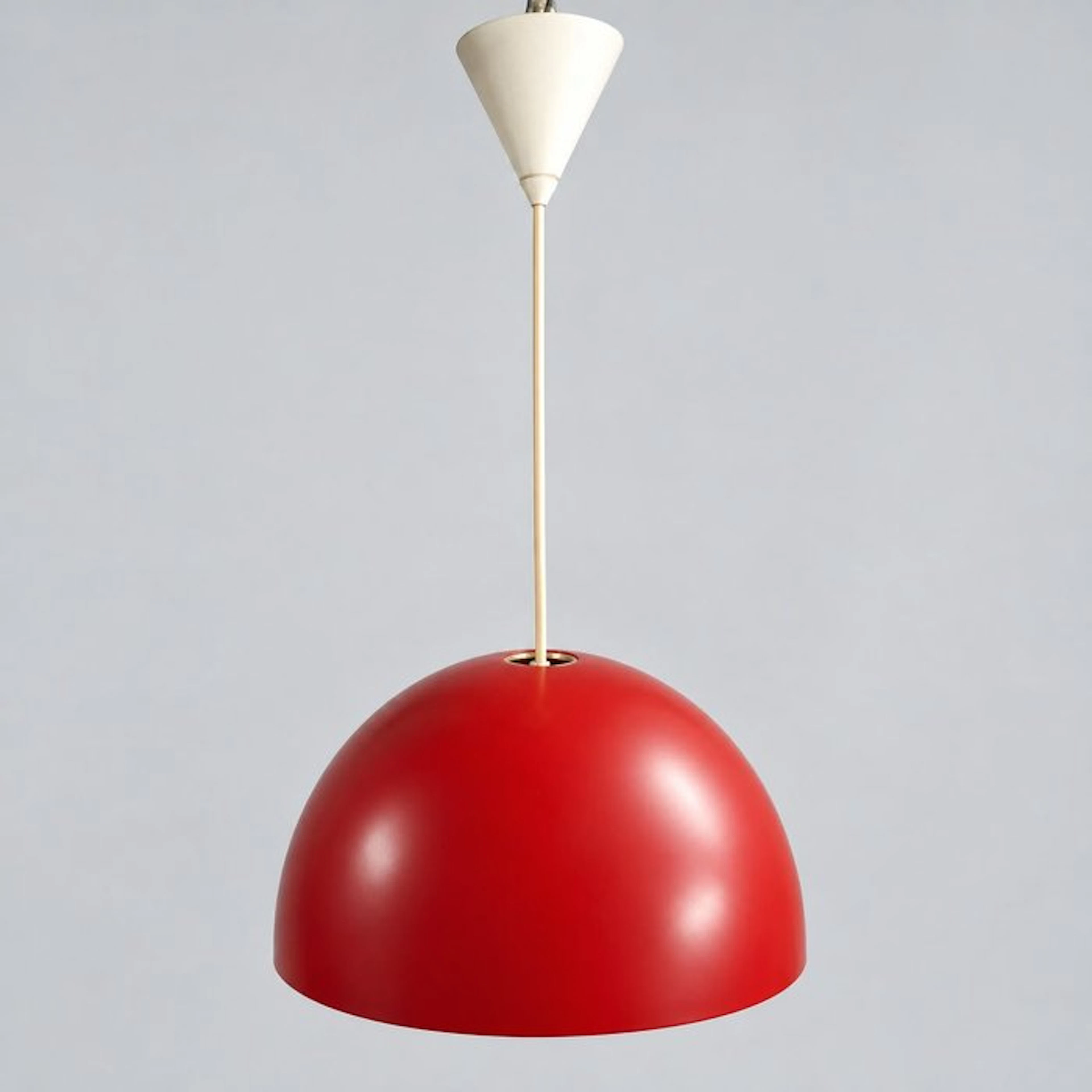 Hanging lamp - XL. Diameter 45 cm. - Metal - Vintage. Space Age. 1985