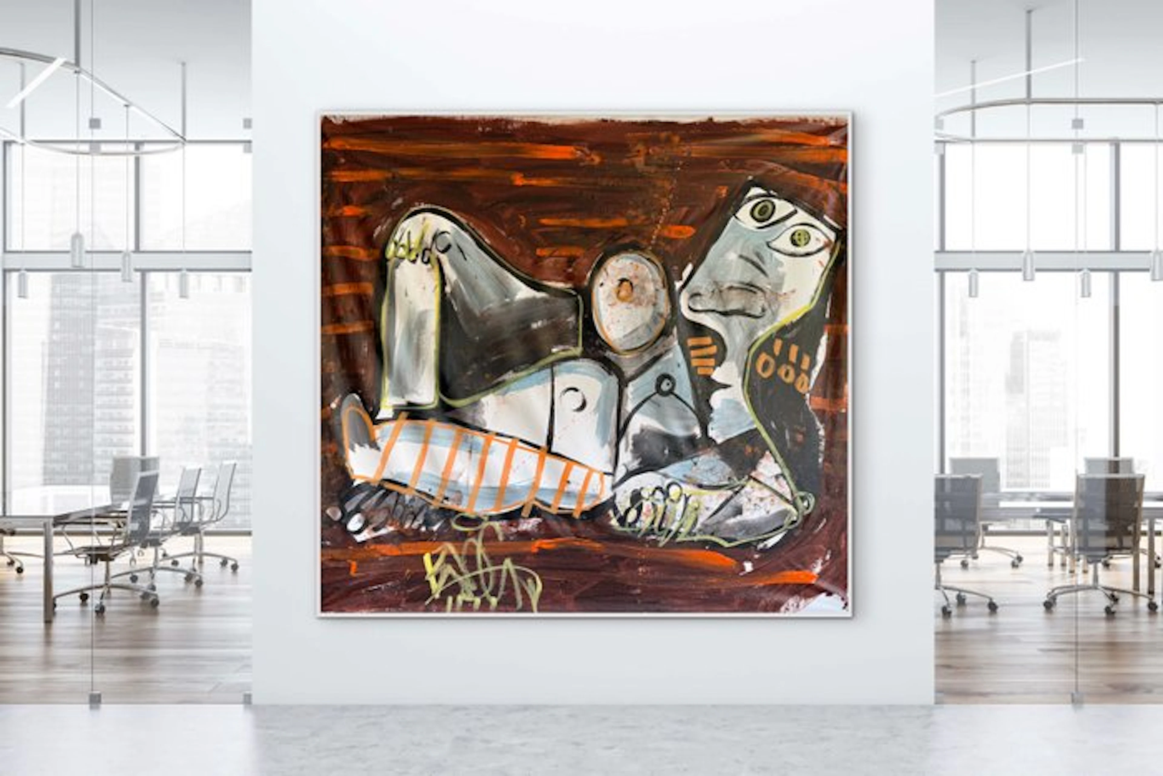 Freda People - Picasso Inspiration XXL (105 x 120 cm)