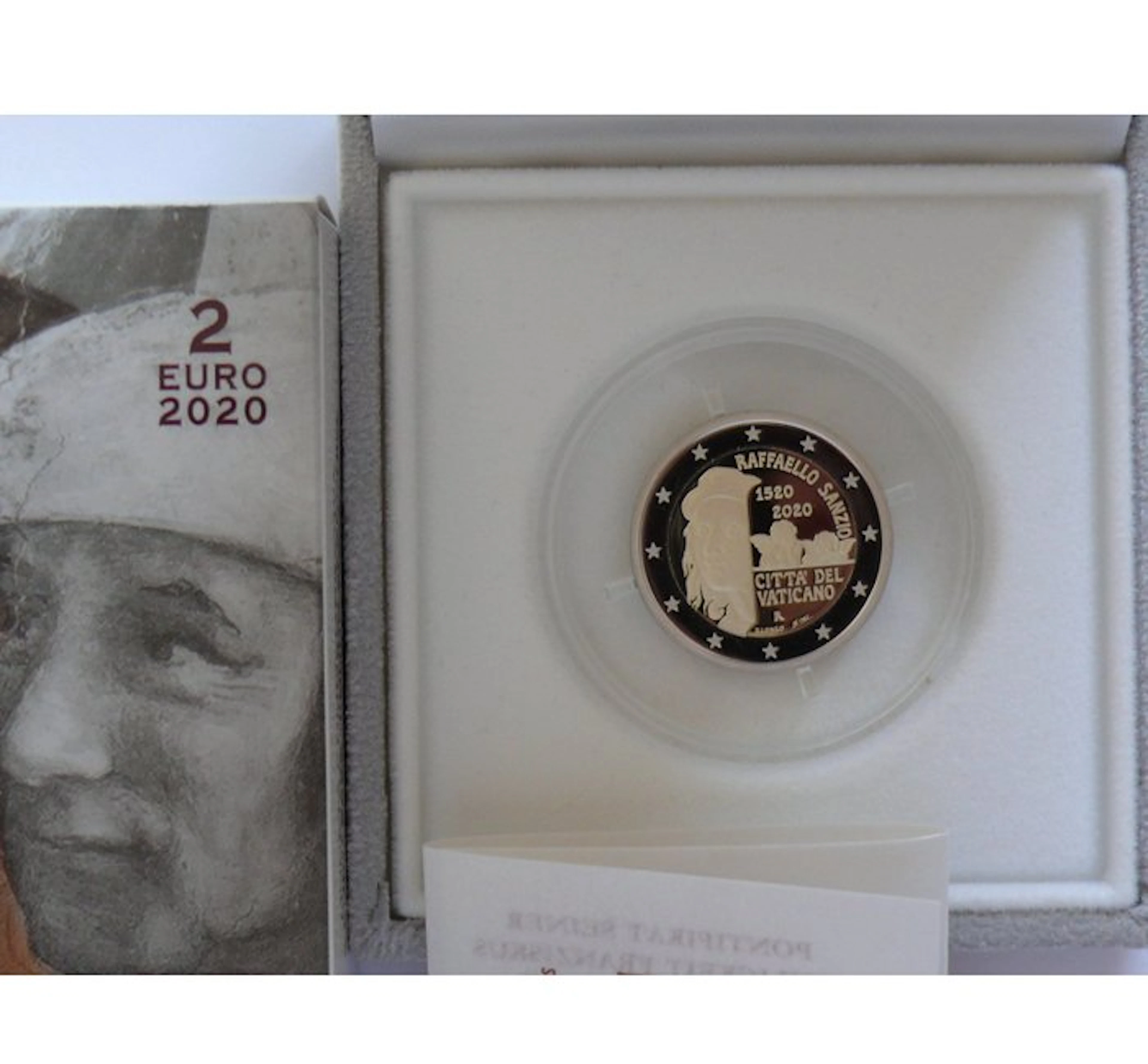 Vatican. 2 Euro 2020 "Raffaello" Proof (No reserve price)