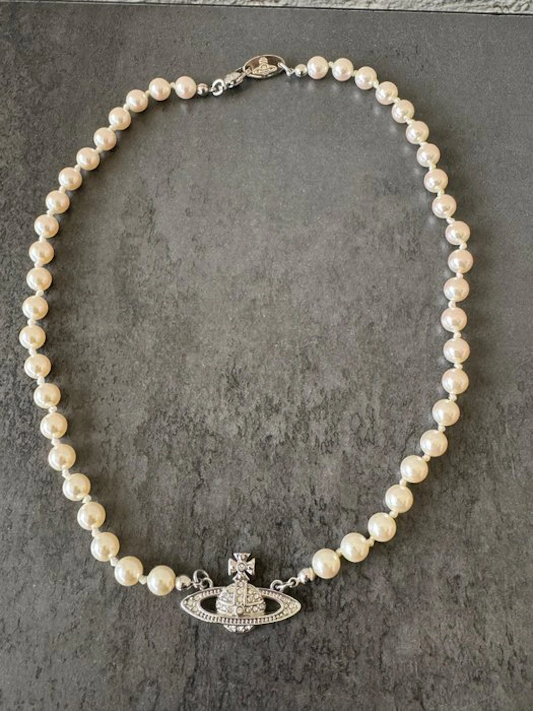 Vivienne Westwood - Pearl - Silver, Pearl - Necklace - No minimum price