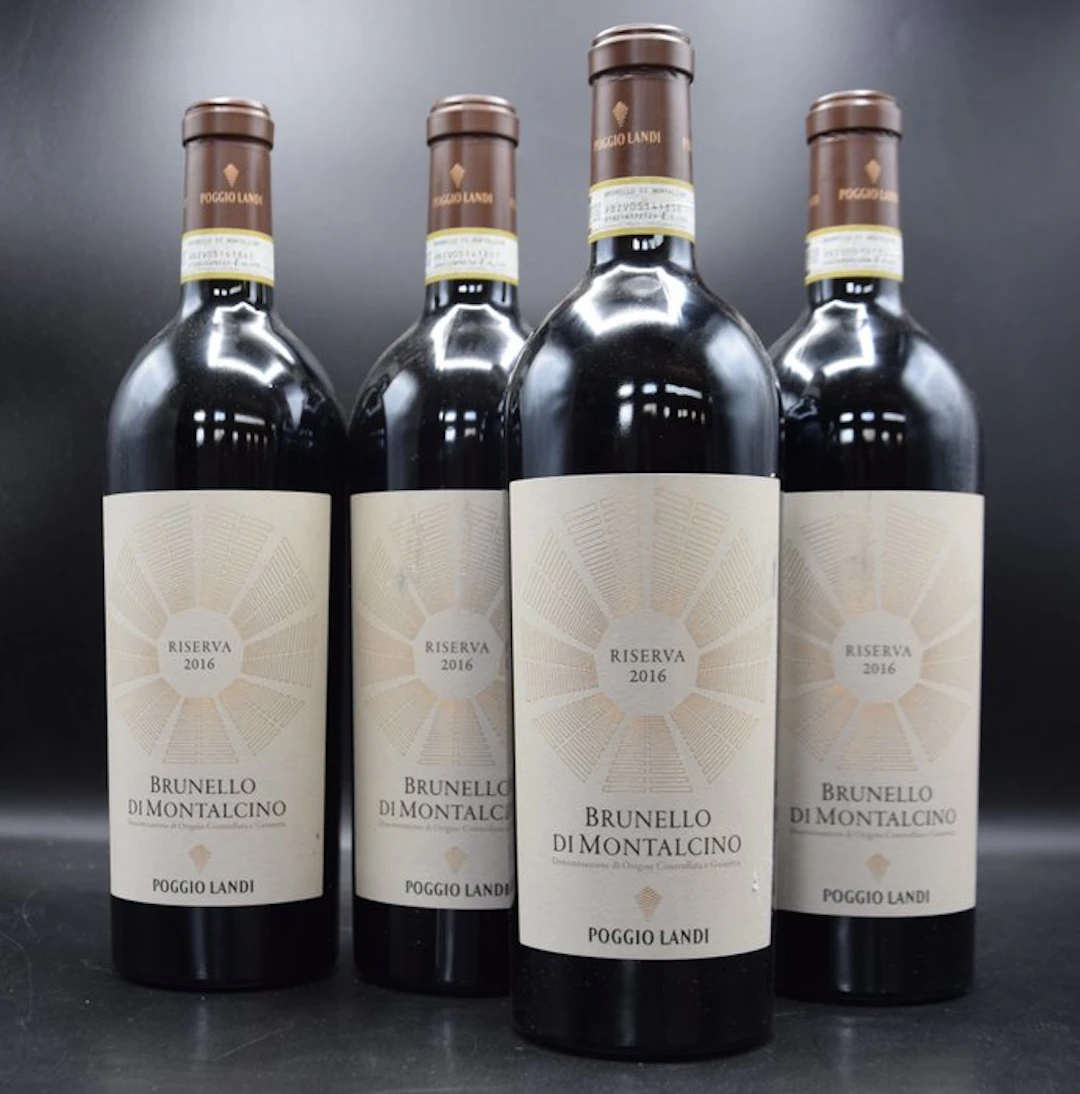 2016 Poggio Landi - Brunello di Montalcino Riserva - 4 Bottles (0.75L)