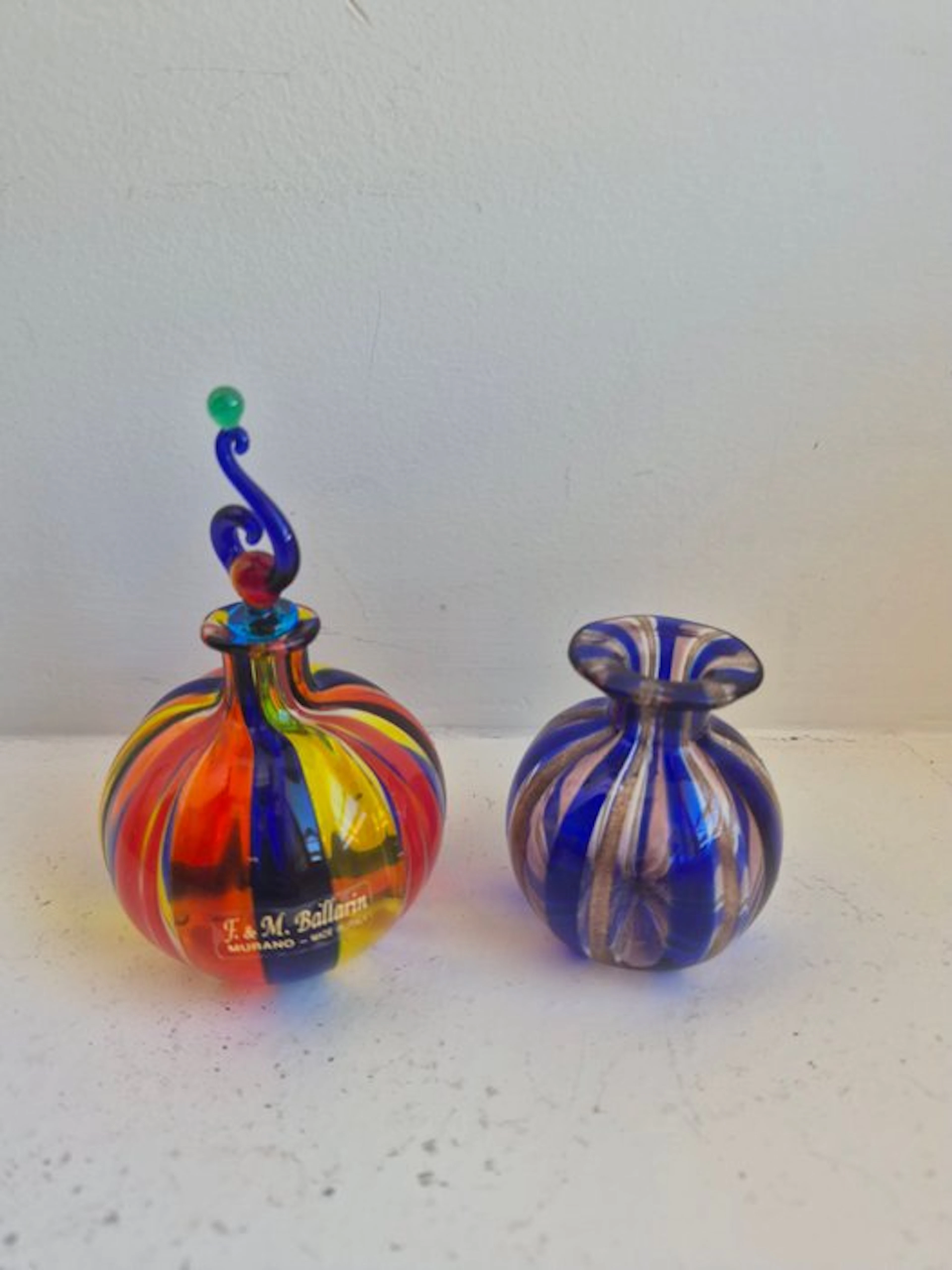 F M Ballarin - Perfume flask - Murano glass