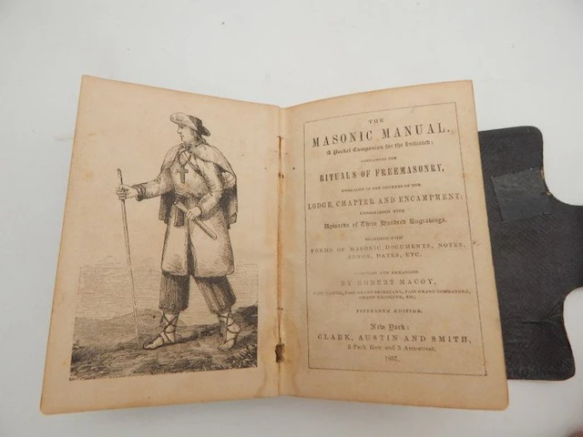 Macoy - masonic franc maconnerie The masonic Manuel - 1857