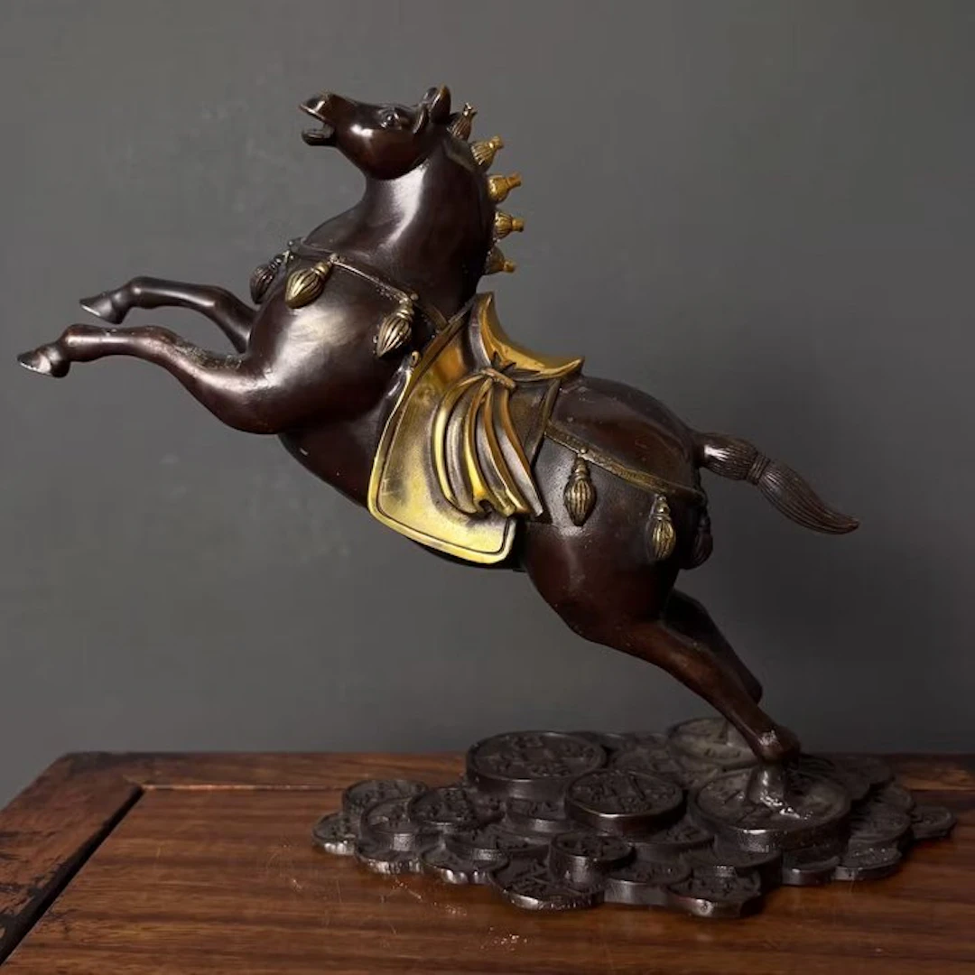 Tang-Dynastie stijl paard - Bronze - China (No reserve price)