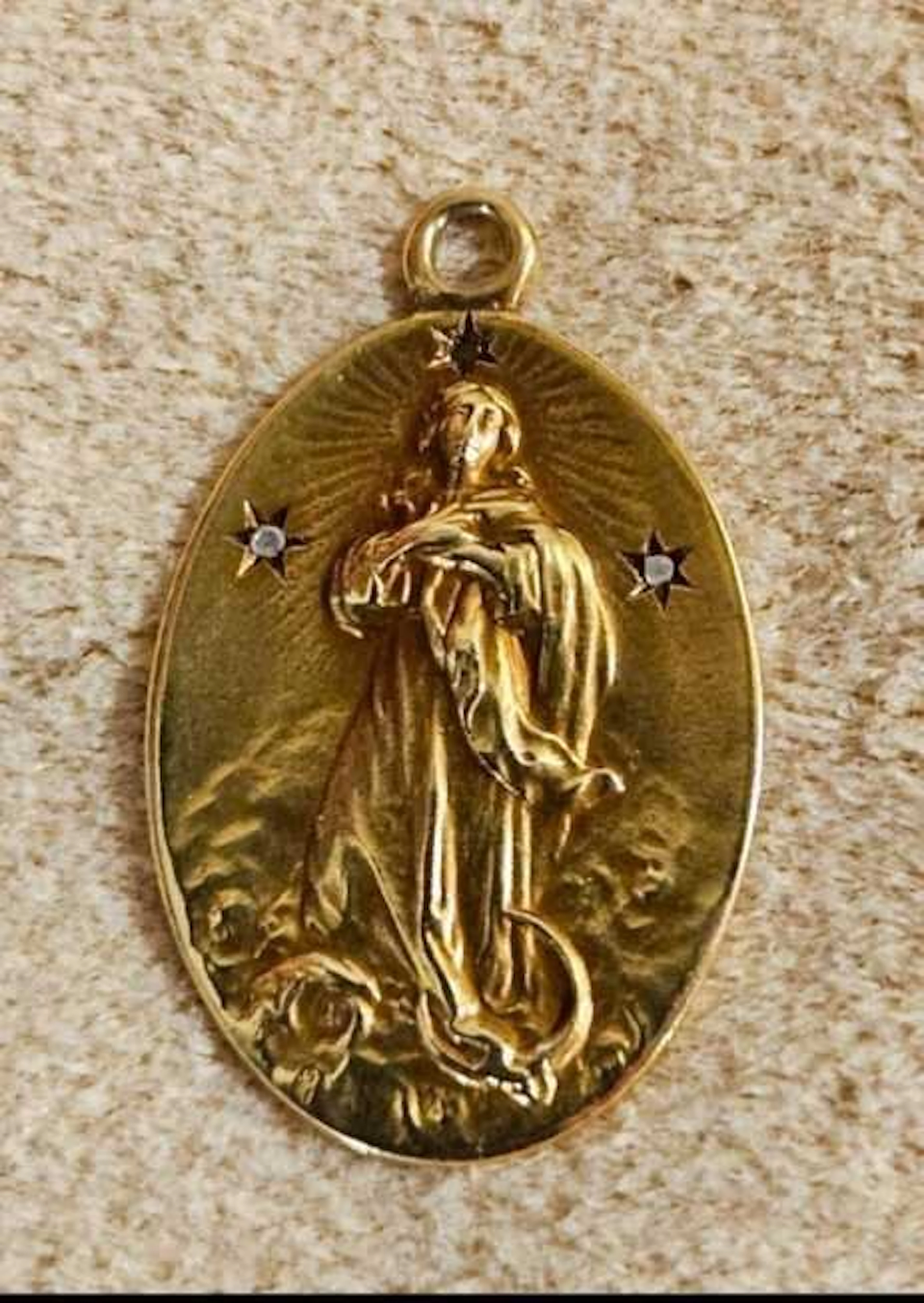 Pendant - 18 kt. Yellow gold