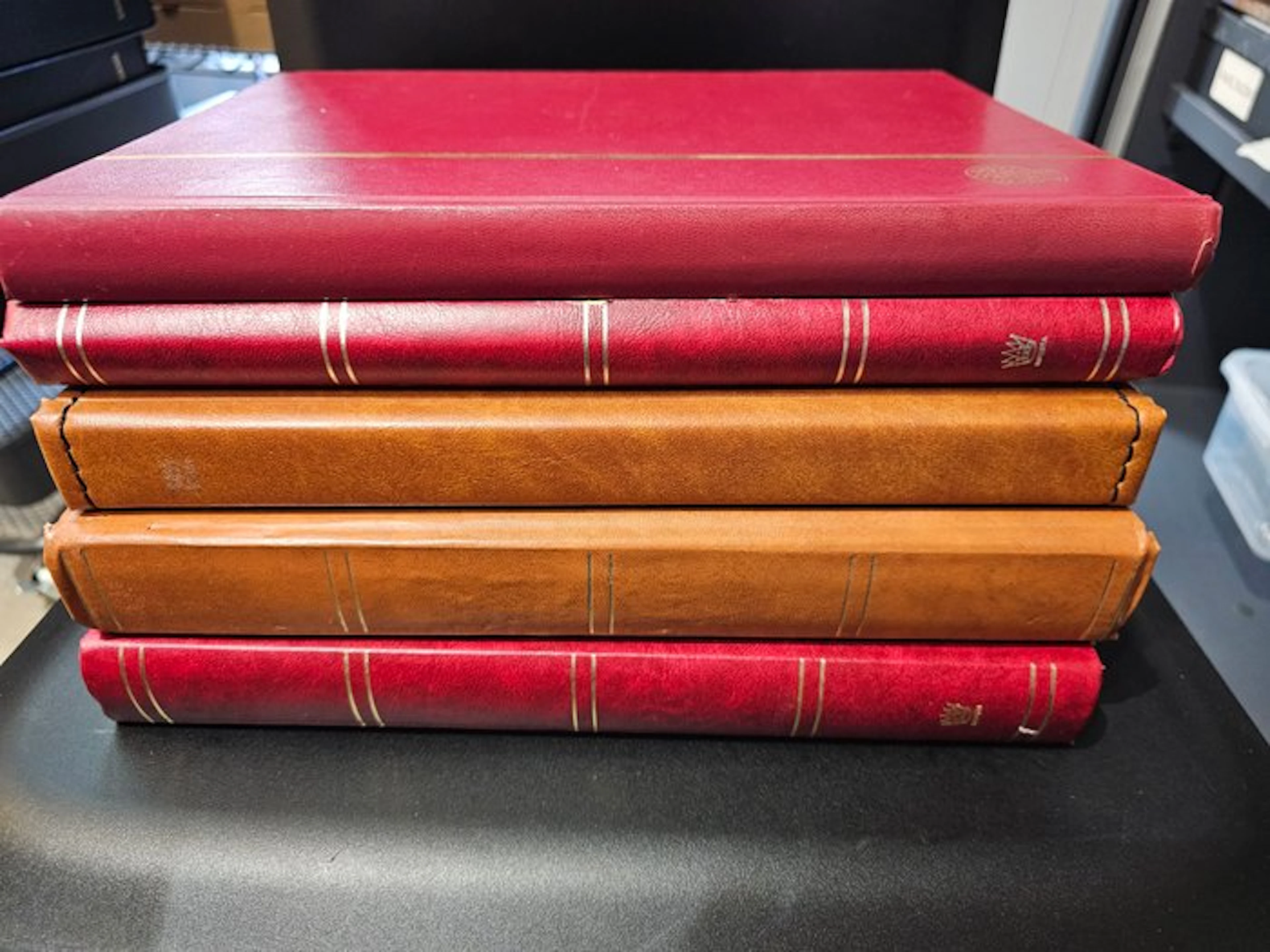 Belgium - A hefty rummage in 5 stockbooks. Mostly mint (see detail)