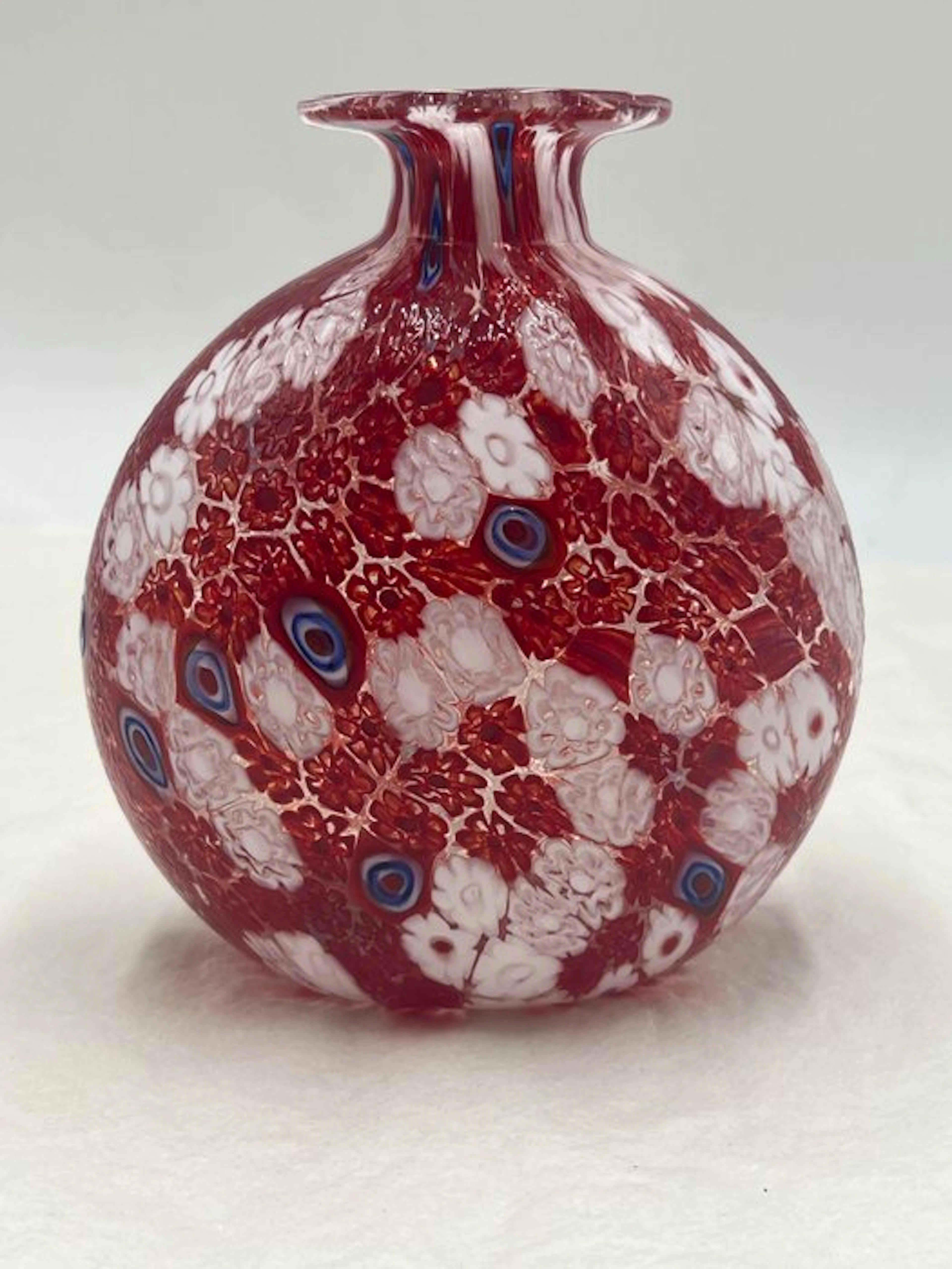 Campanella livio vaso in murrine colorate - Figurine - Vaso - Murano glass