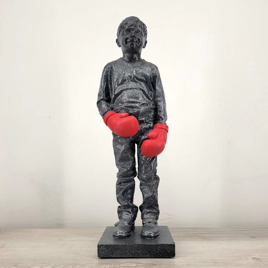 Mark Sugar - Carefree child (Red & black boxing style 58')