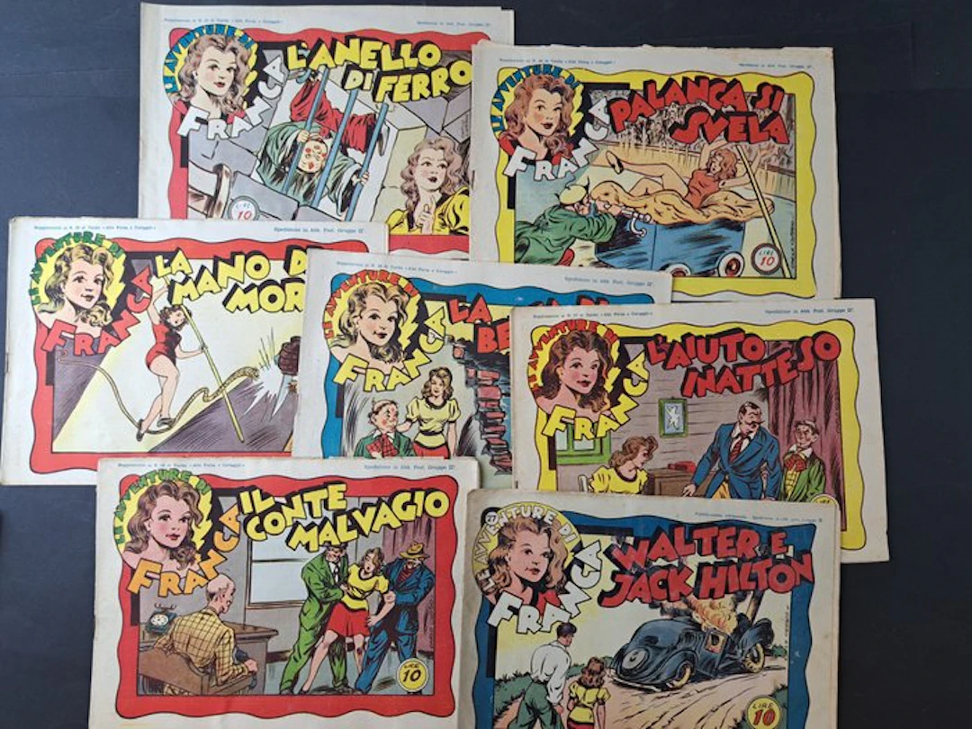 Franca Sequenza Completa da 1 a 27 - 27 Comic - First edition - 1946/1947