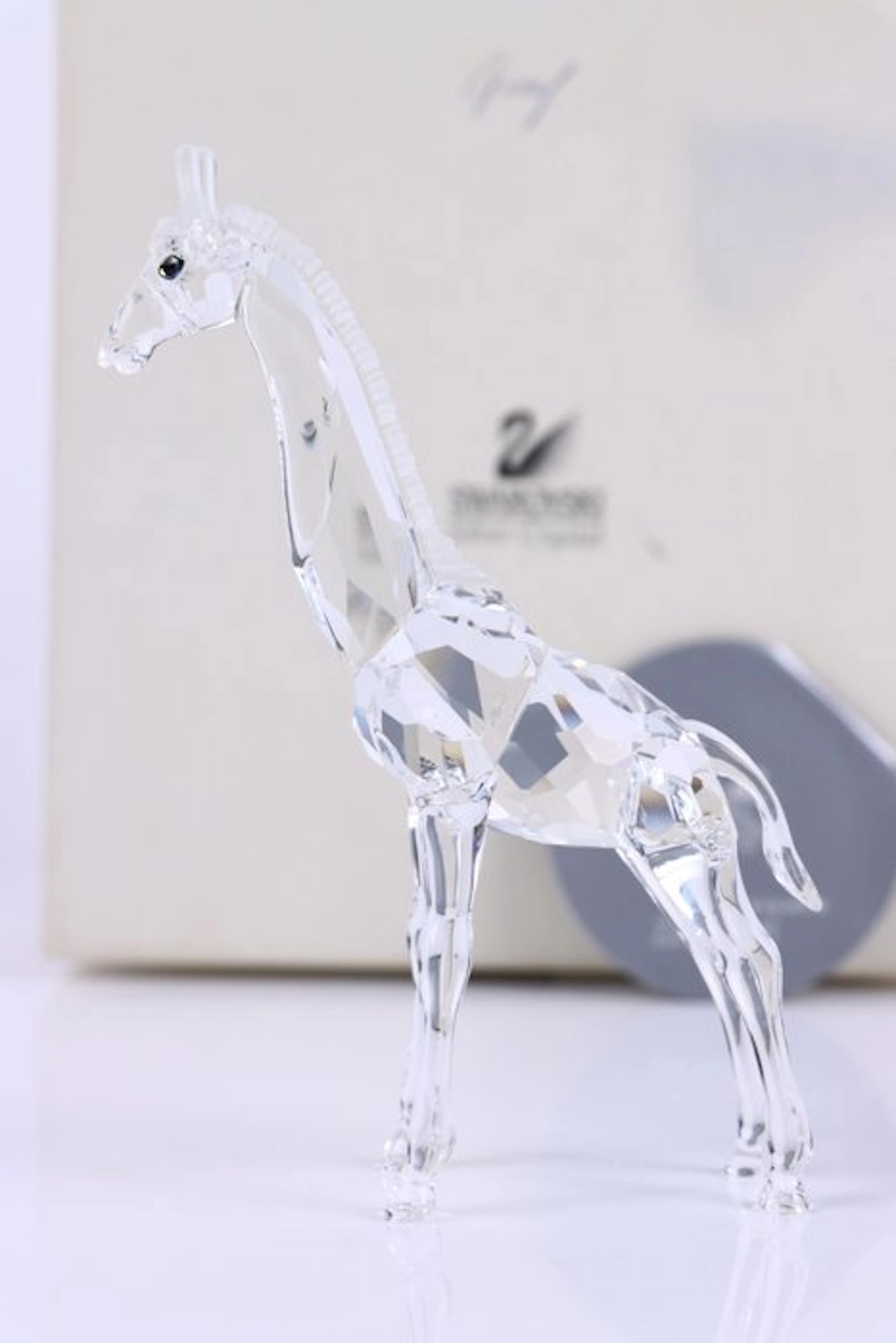 Figure - Swarovski - Giraffe (Boxed + certificate) - Crystal