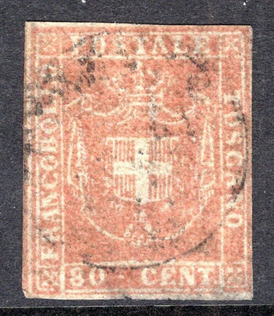 Italian Ancient States - Tuscany 1860 - 80 cent