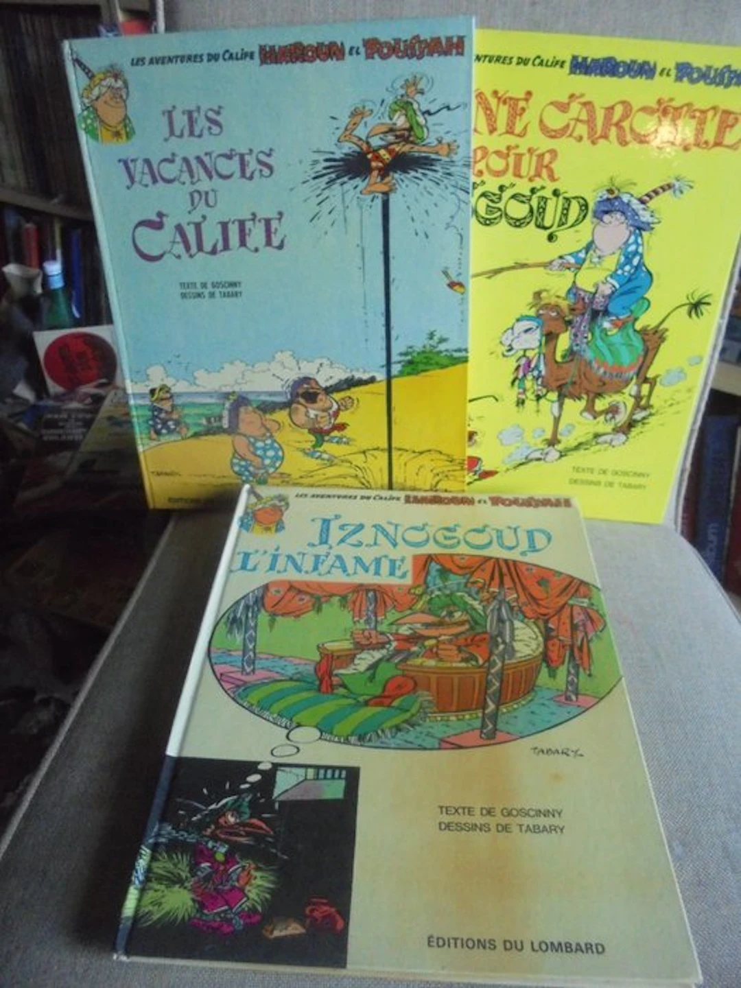 Iznogoud T3 + T4 + T7 - 3x C - 3 Album - First edition - 1968/1971
