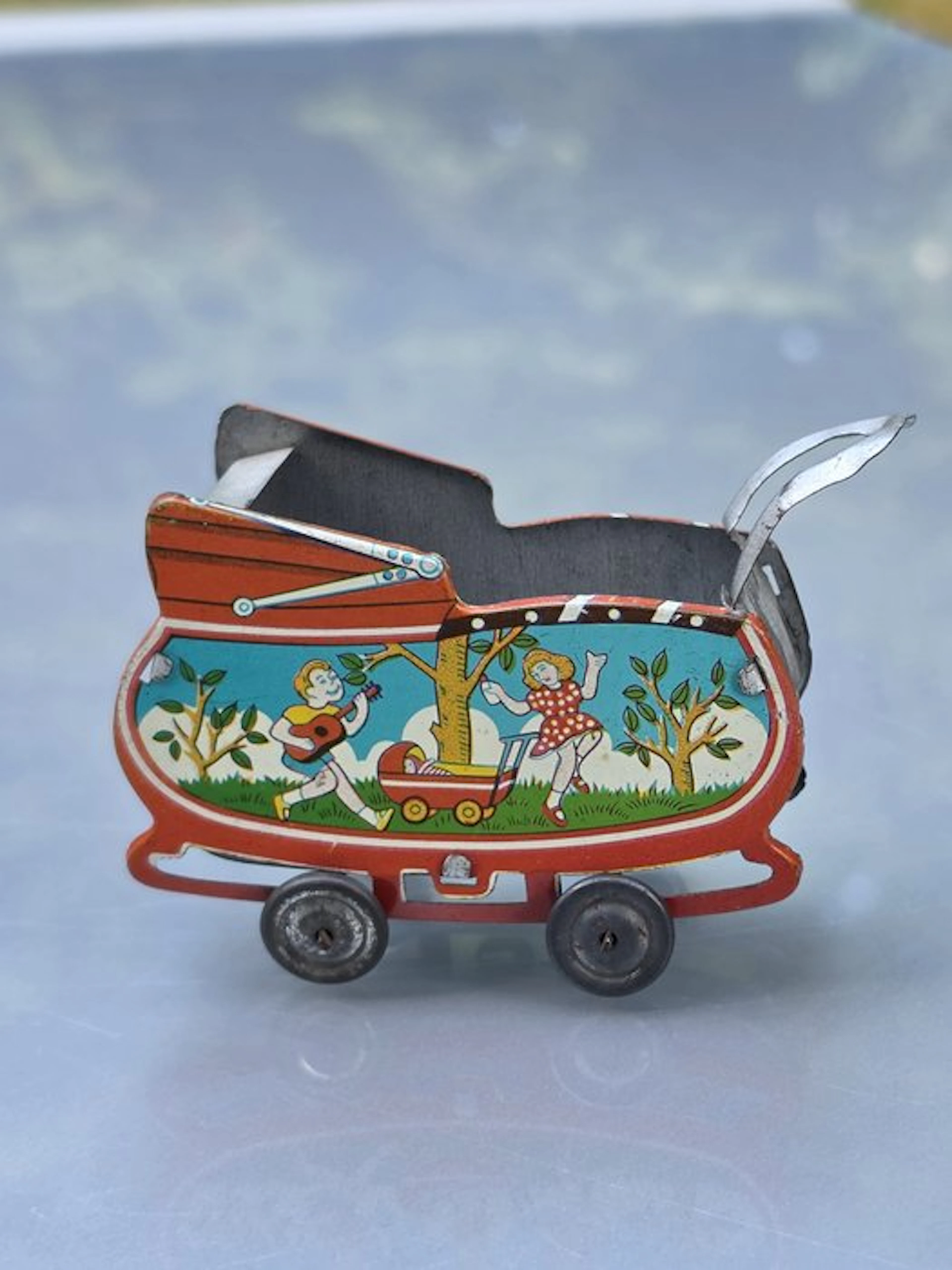 Onbekend - Tin toy - Blikken speelgoed penny toy...