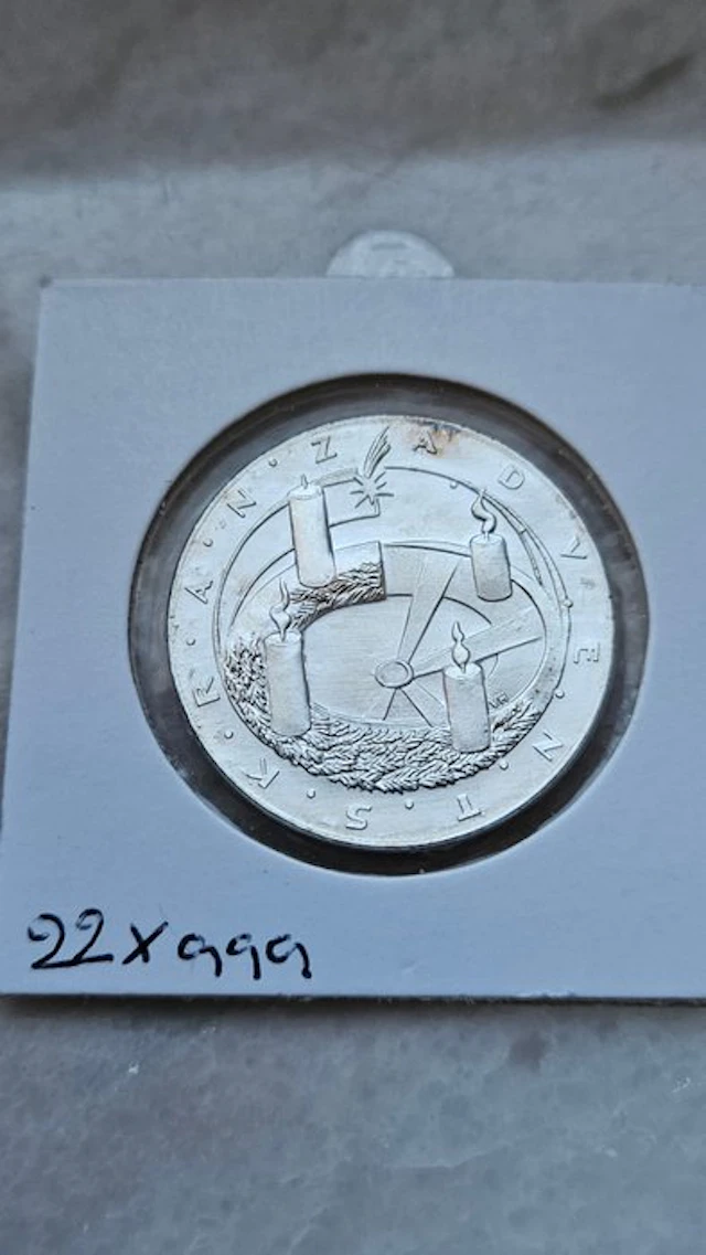 Germany. 25 Euro 2024 "Adventskrans" (No reserve price)