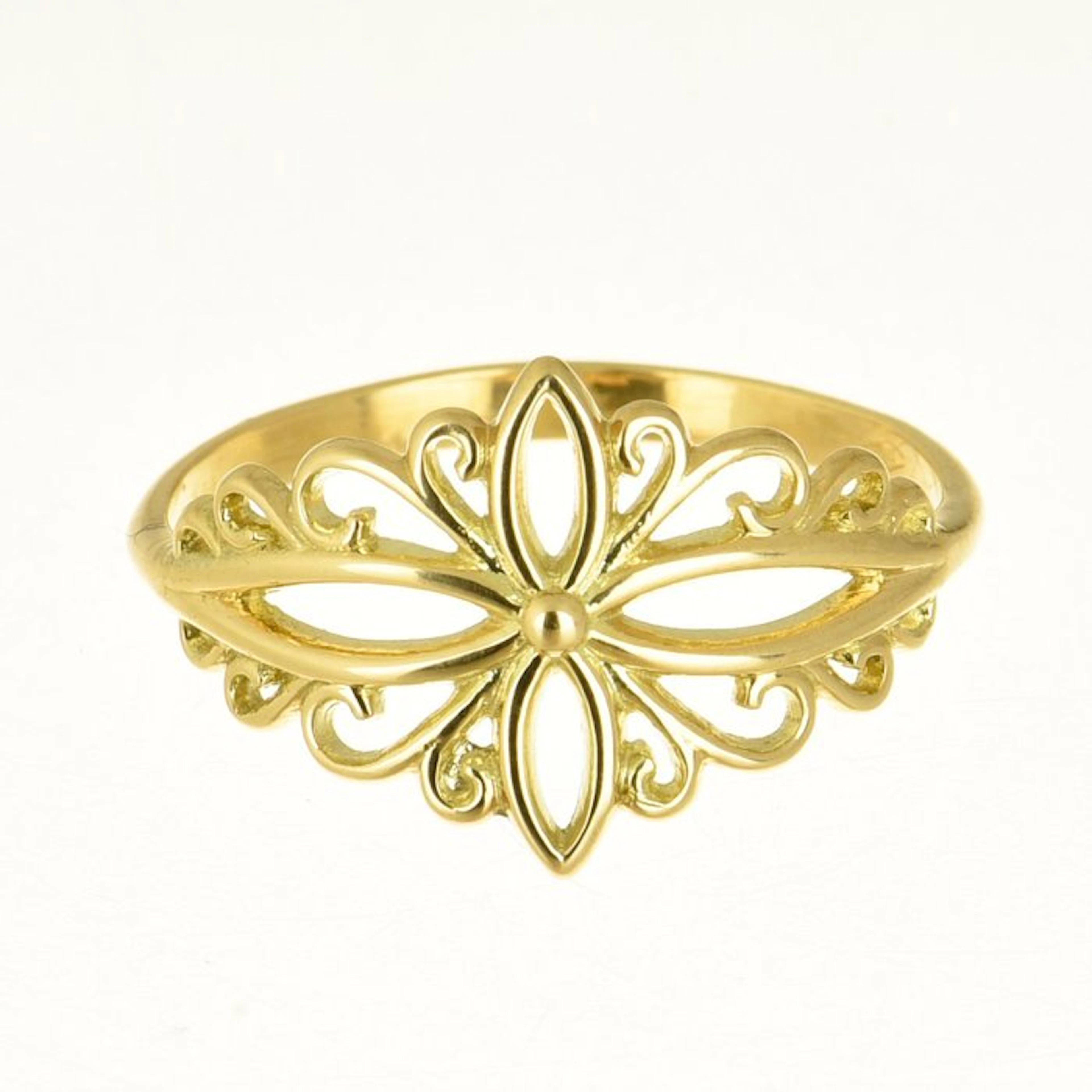 Ring - 14 kt. Yellow gold
