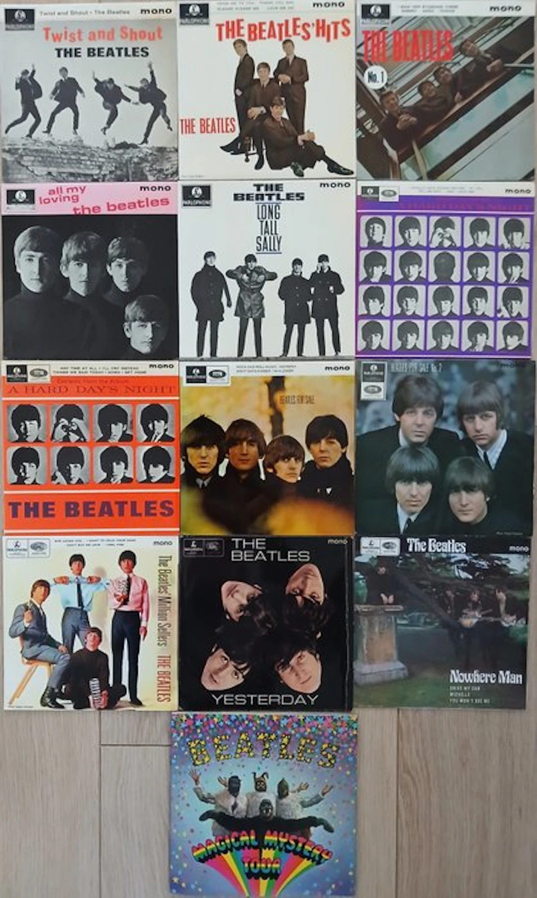 Beatles - 13 albums - Big Collection - Multiple titles - EP - 1969