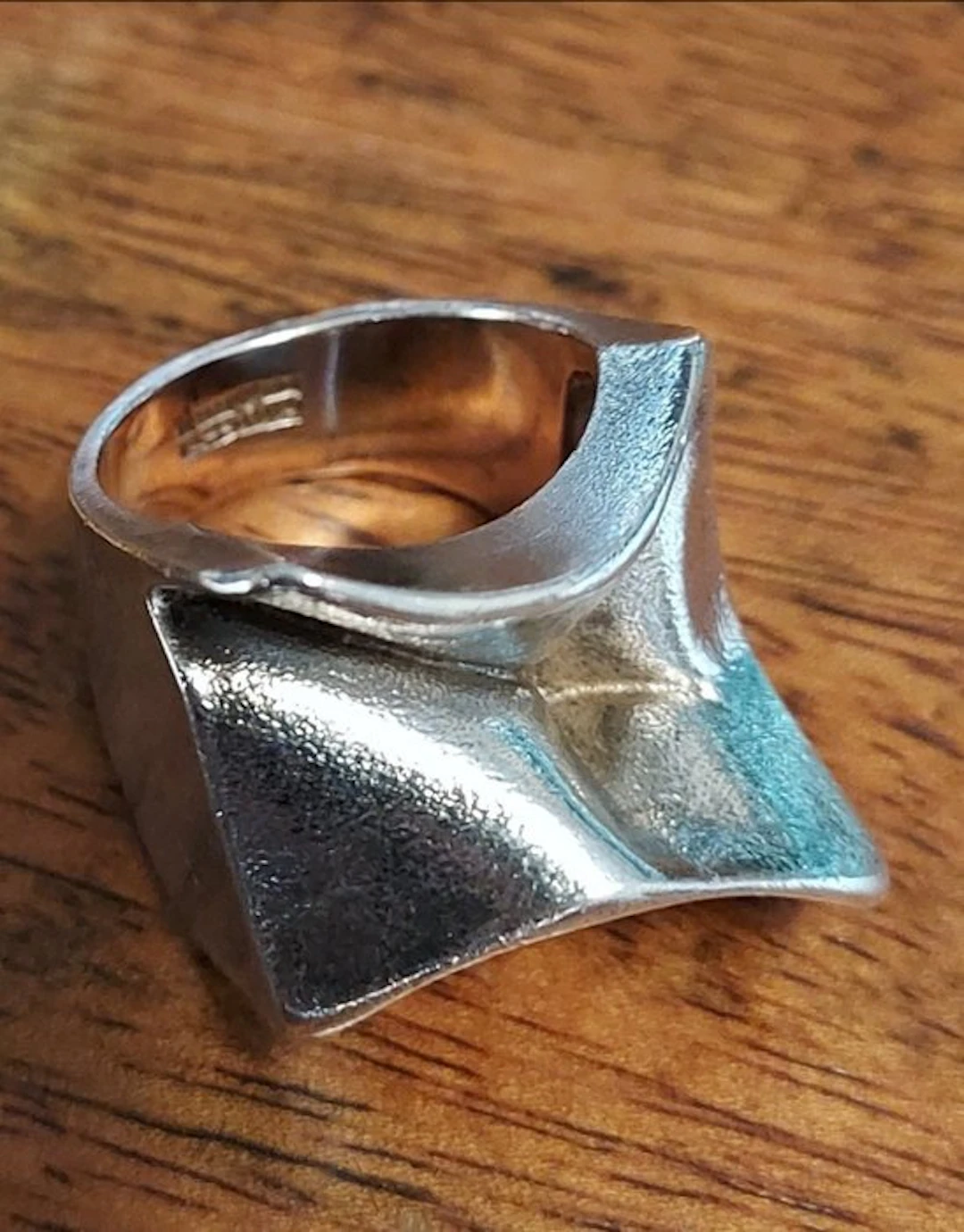 No reserve price - Lapponia - Ring - Carina Silver - Björn Weckström-1974