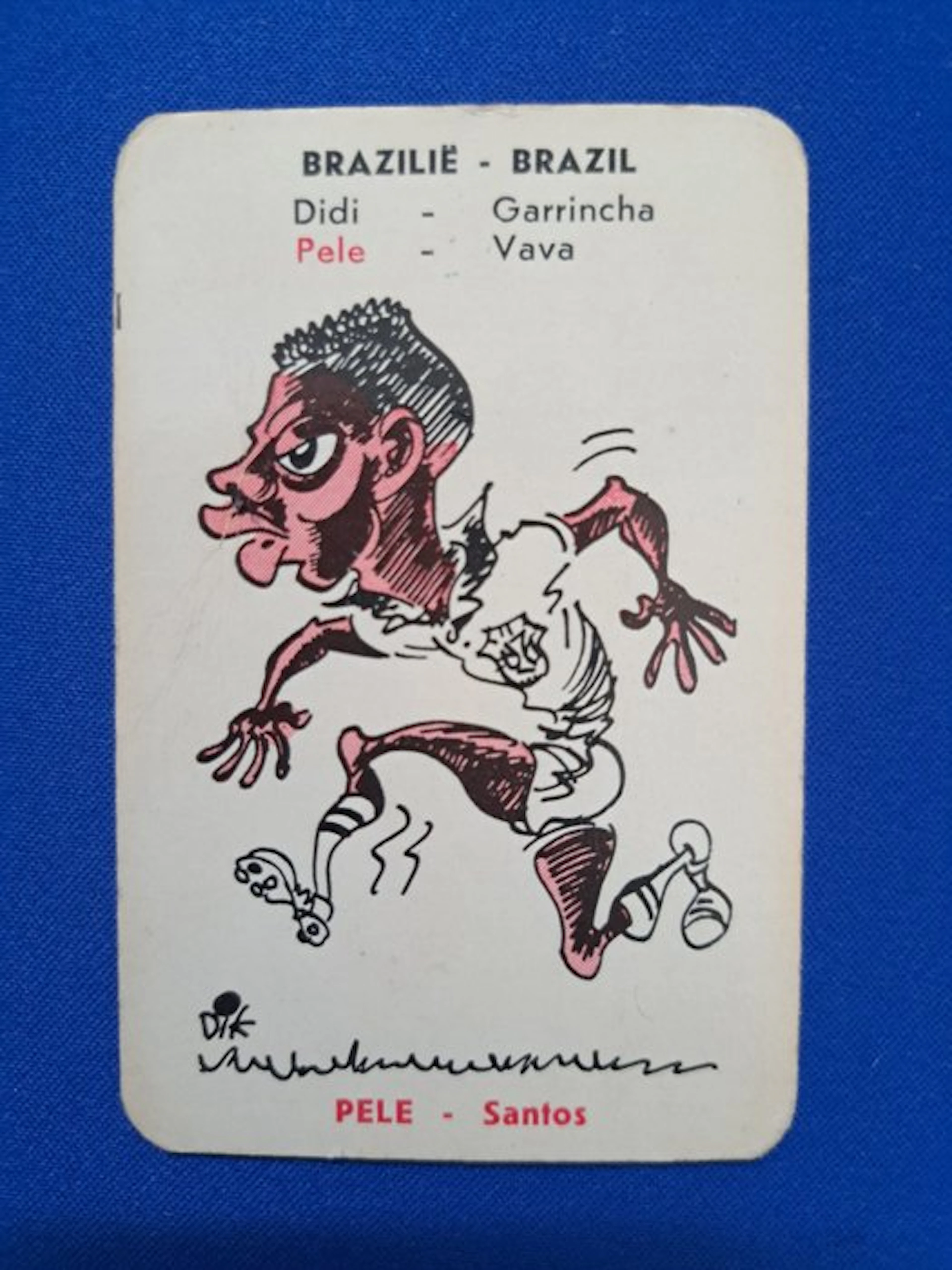 1958 Monty Gum International Footballers Pelé 72/72 cards...