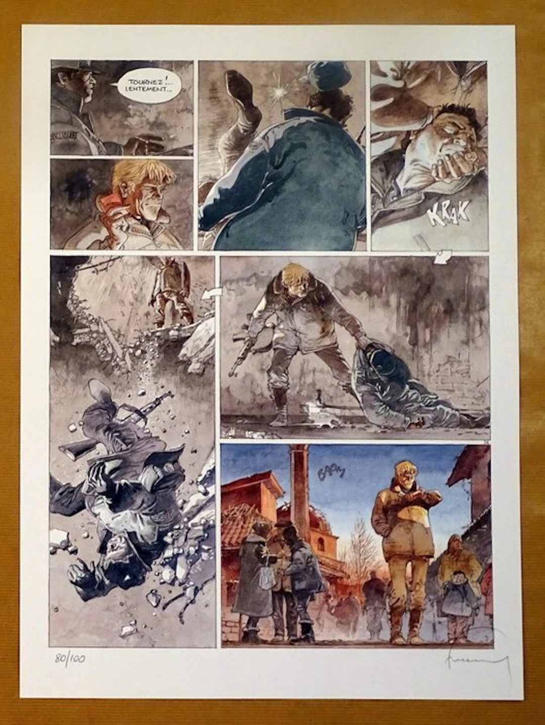 Hermann, Huppen - 1 Offset Print - Sarajevo Tango