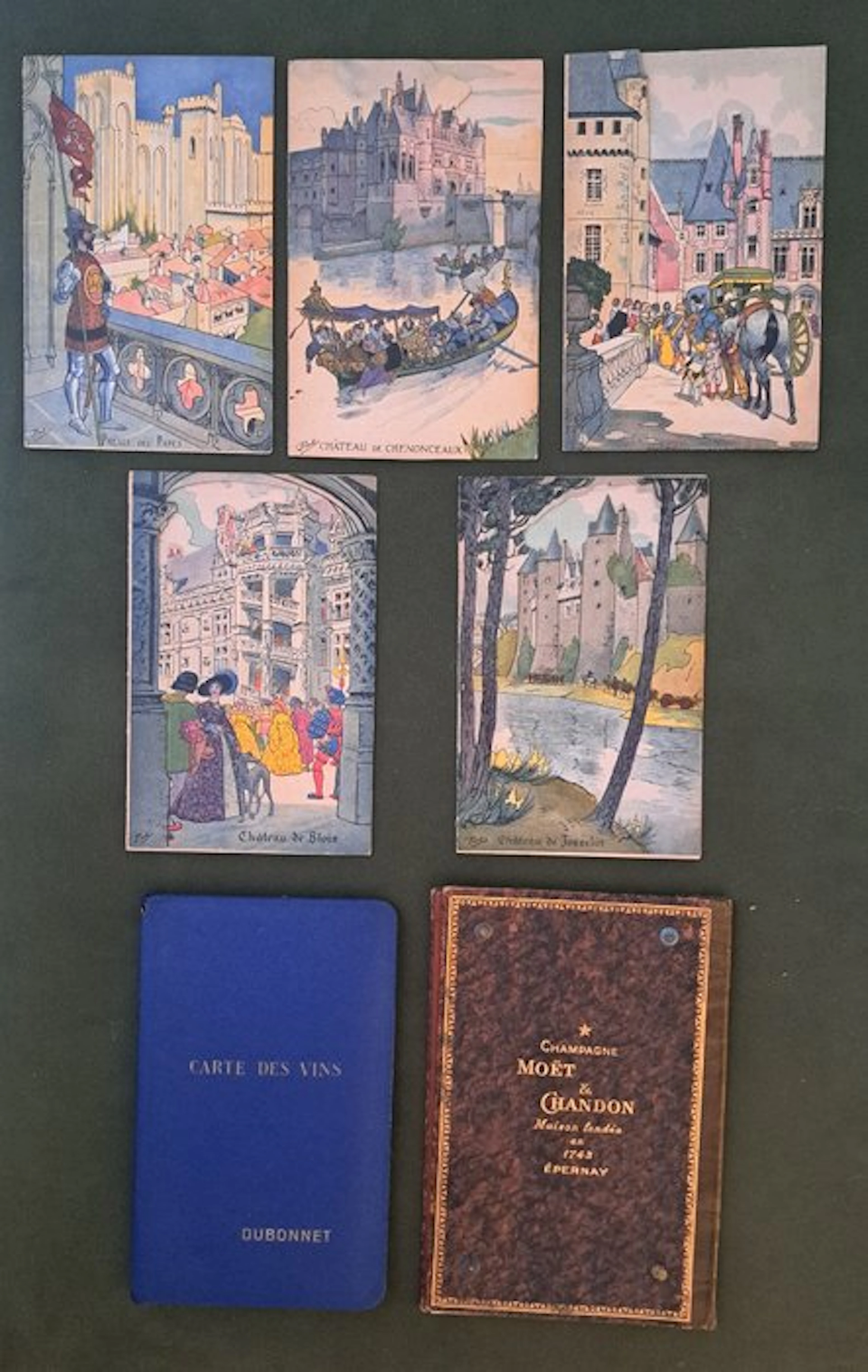 Document - Anciens menus - 1930