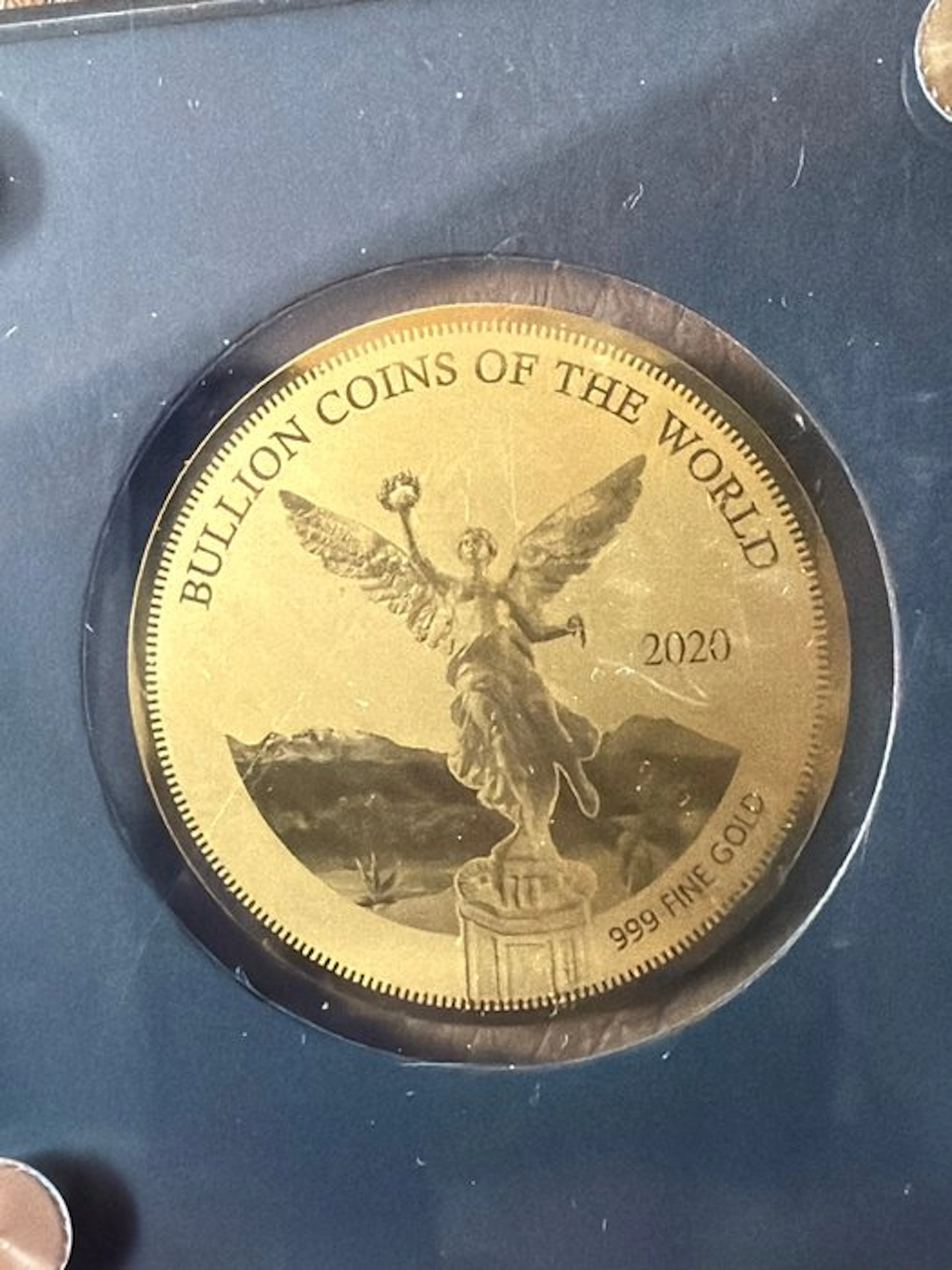 Chad. 5000 Francs 2020 Libertad , 1/200 Oz (.999) (No reserve price)