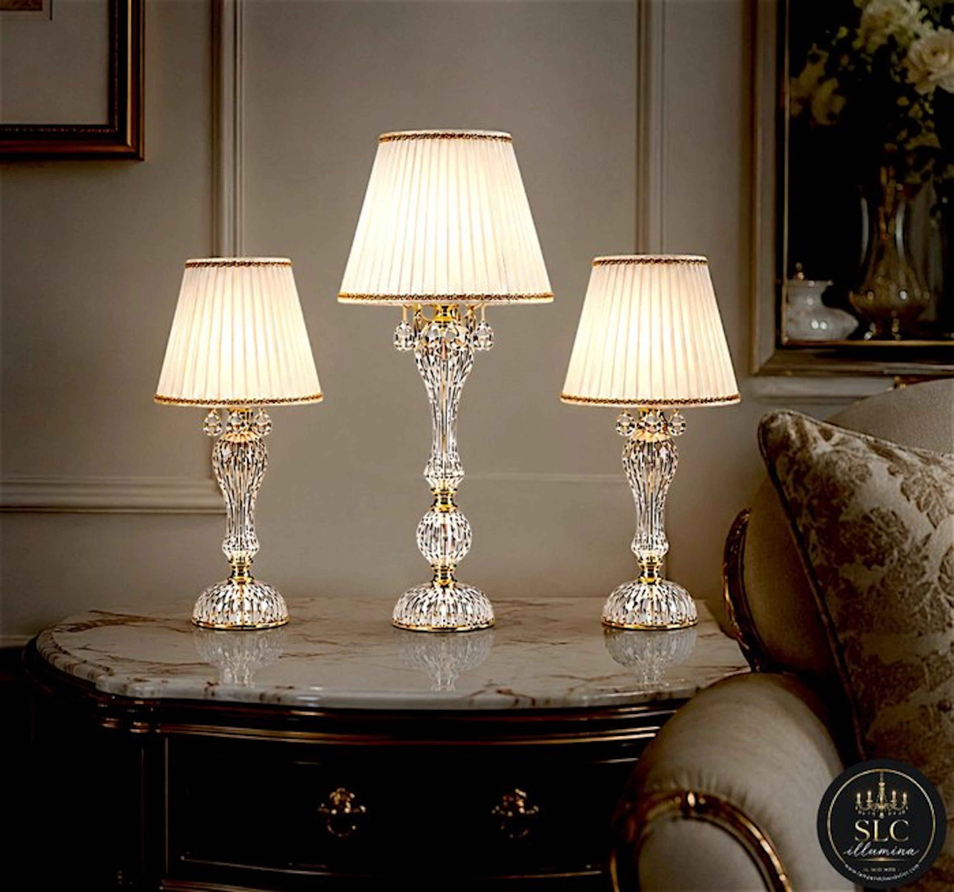 Triptych (3) - Crystal - 2026 - Trio in Glass-Crystal