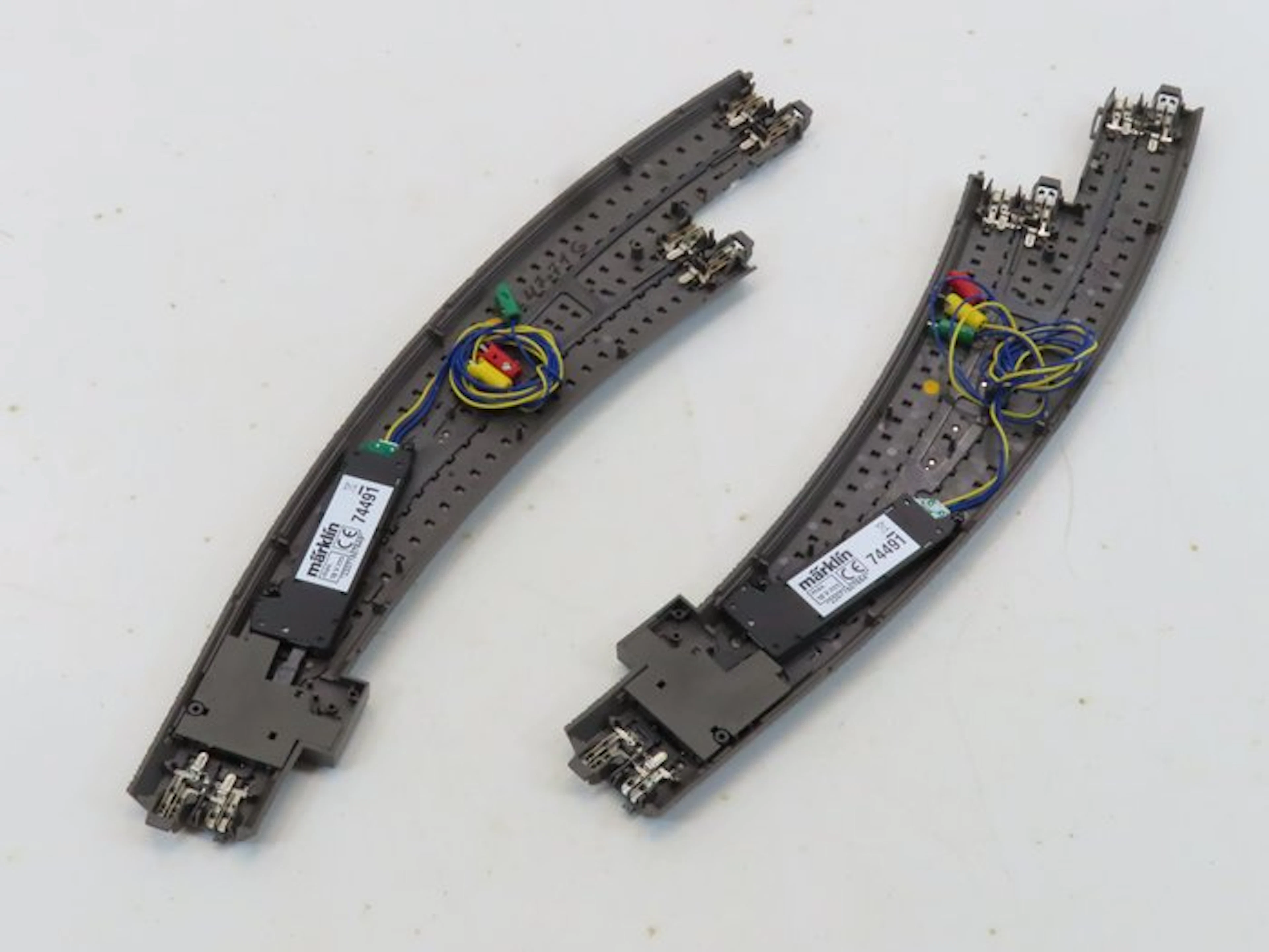Märklin H0 - 24771/24772 - Model train tracks (2) - 2x pre-curved turnout