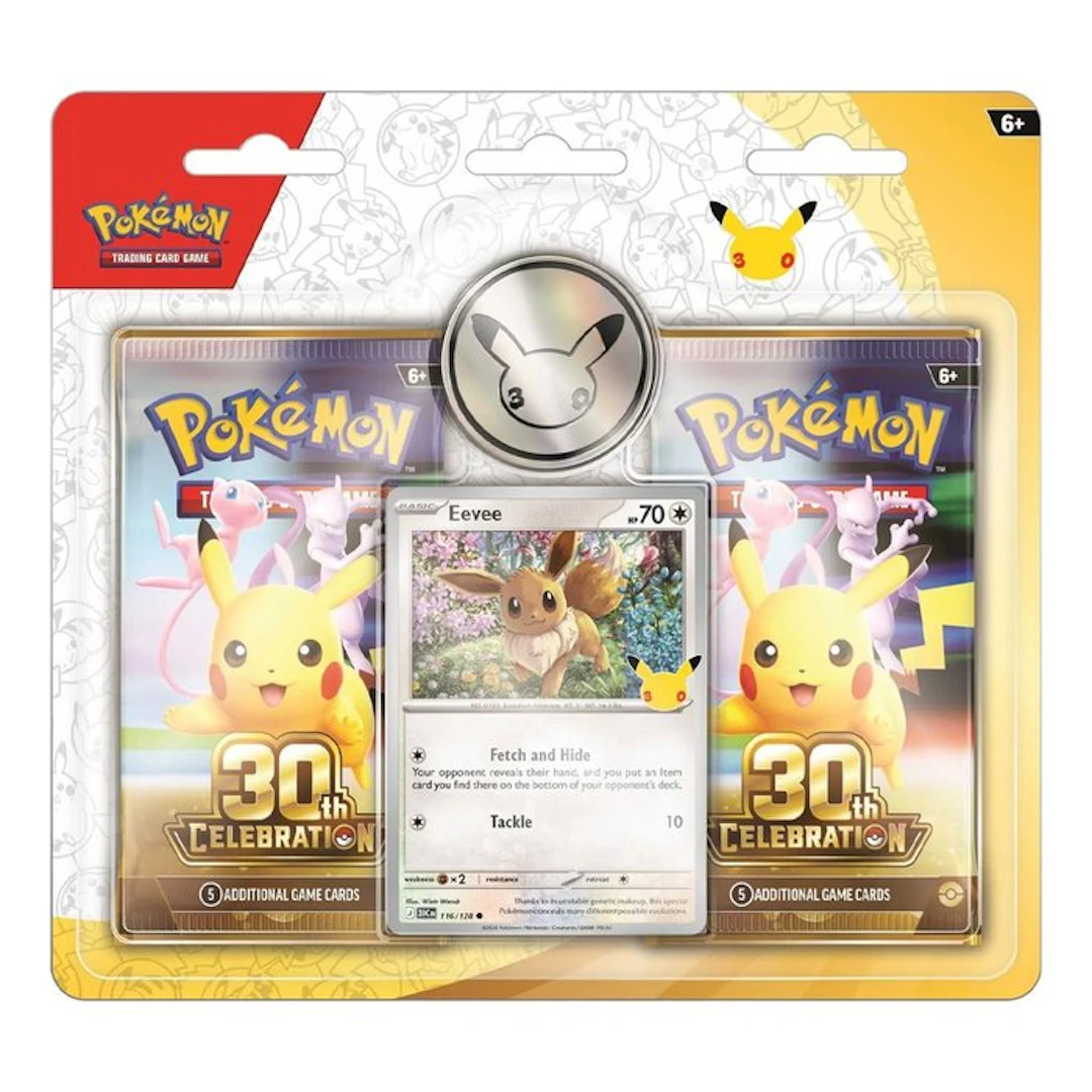 Pokémon - 1 Blister pack - 2 Pack - Eevee Promo - Mega Evolution