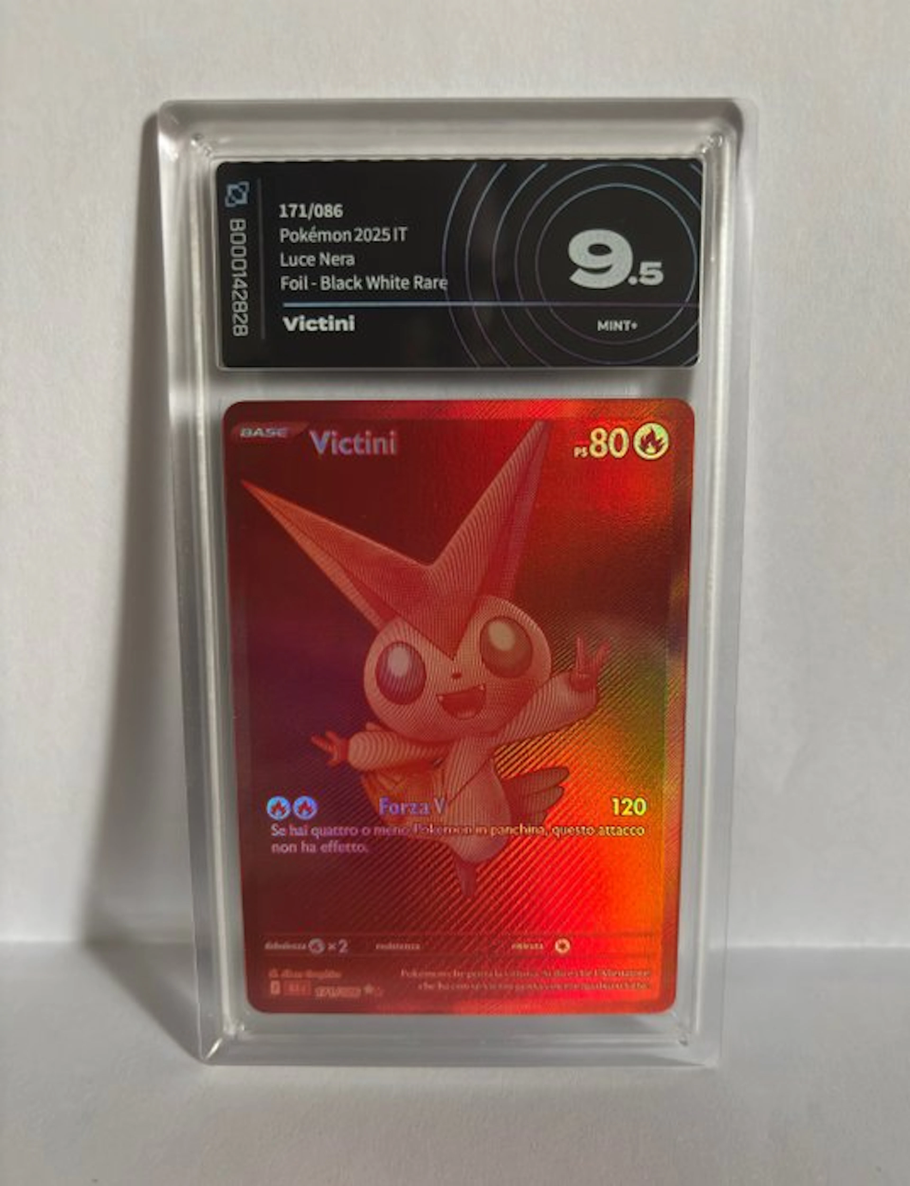Pokémon - 1 Graded card Foil - AI grading 9.5 - Scarlet & Violet