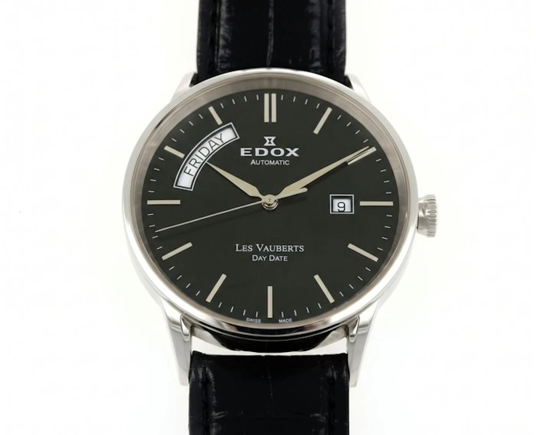 Edox - Les Vauberts Day Date - No reserve price - 83007 - Men - 2010-2020