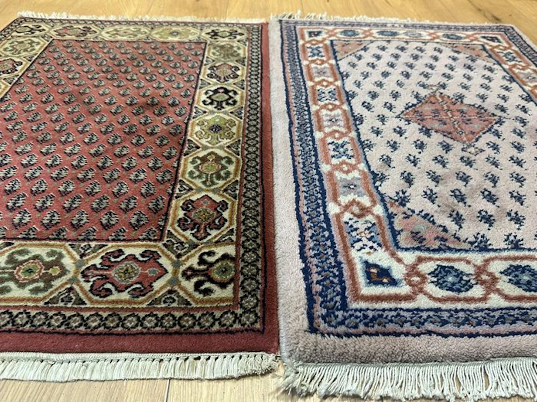 Indian Sarough Mir carpet pair in traditional style - Carpet - 90 cm - 58 cm