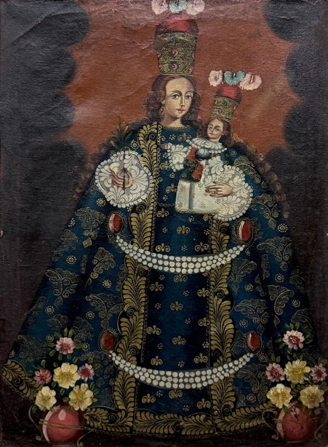 École du Cusco (XX) - Notre-Dame du Rosaire de Pomatá