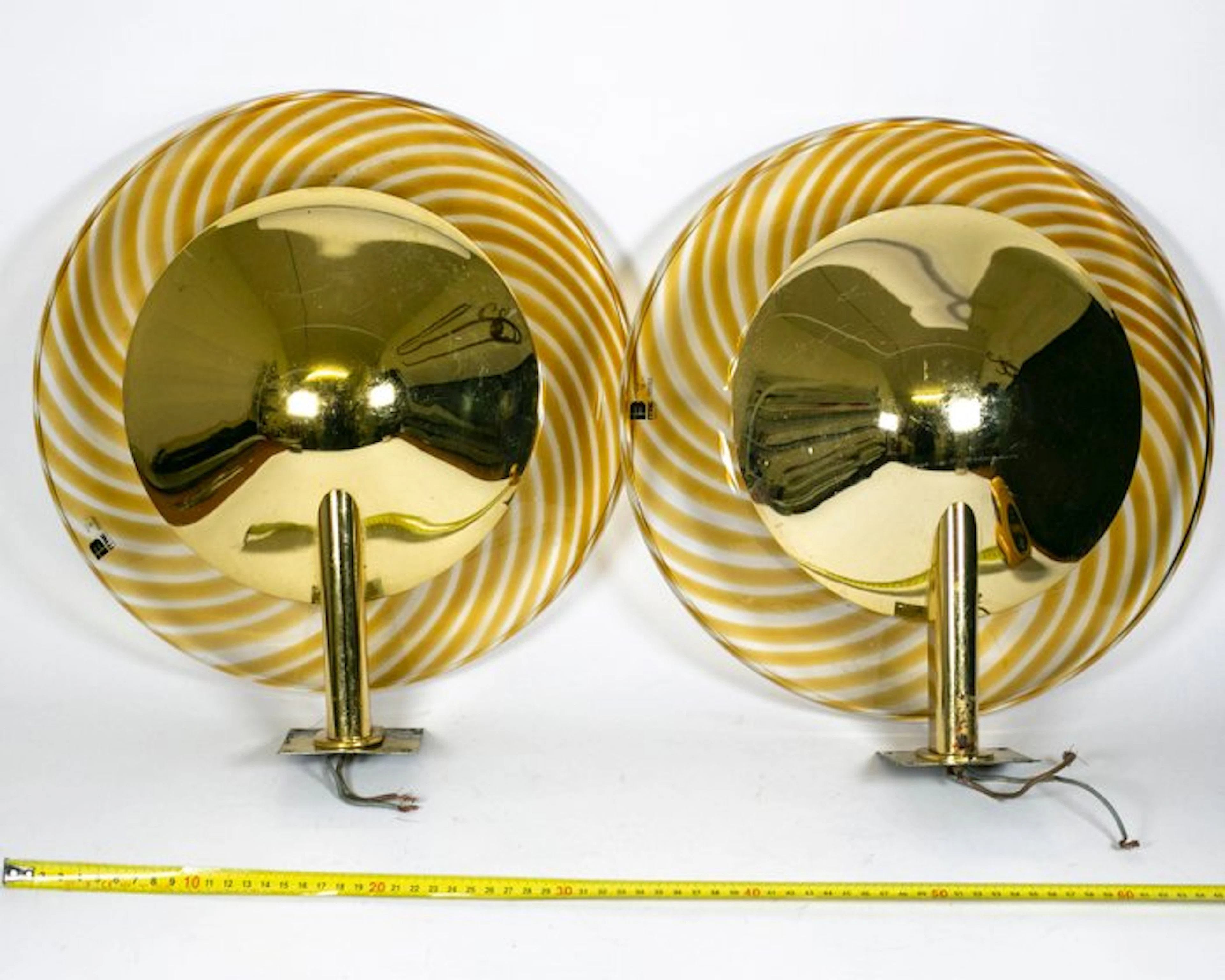ITRE – Made in Italy - Wall sconce (2) - Flying Saucers - Murano glass